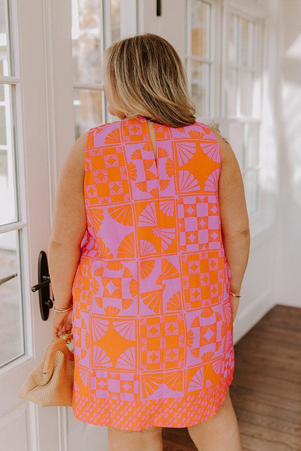 On Vacay Time Mini Dress Curves Product Image