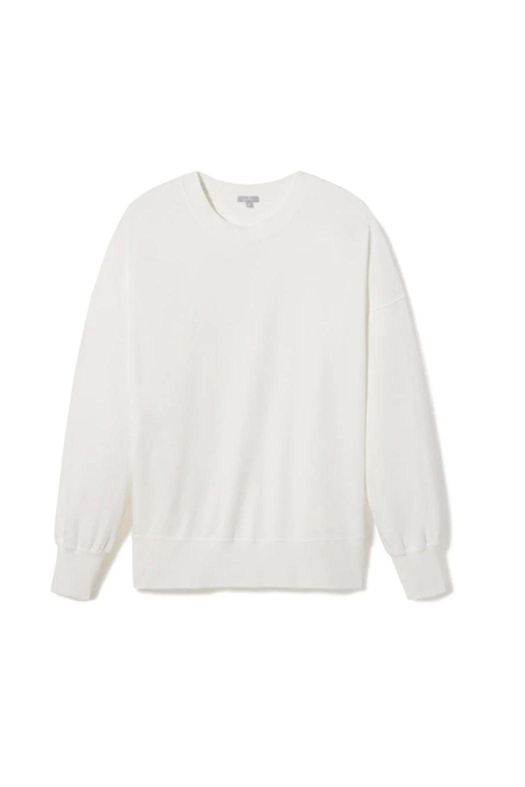 LAINEY FRENCH TERRY SWEATSHIRT W/ SIDE SLITS Product Image