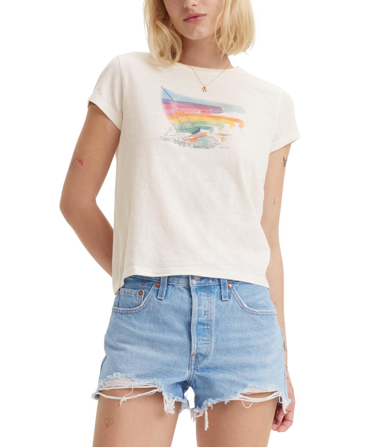 Levis Womens Graphic Authentic Cotton Short-Sleeve T-Shirt Product Image