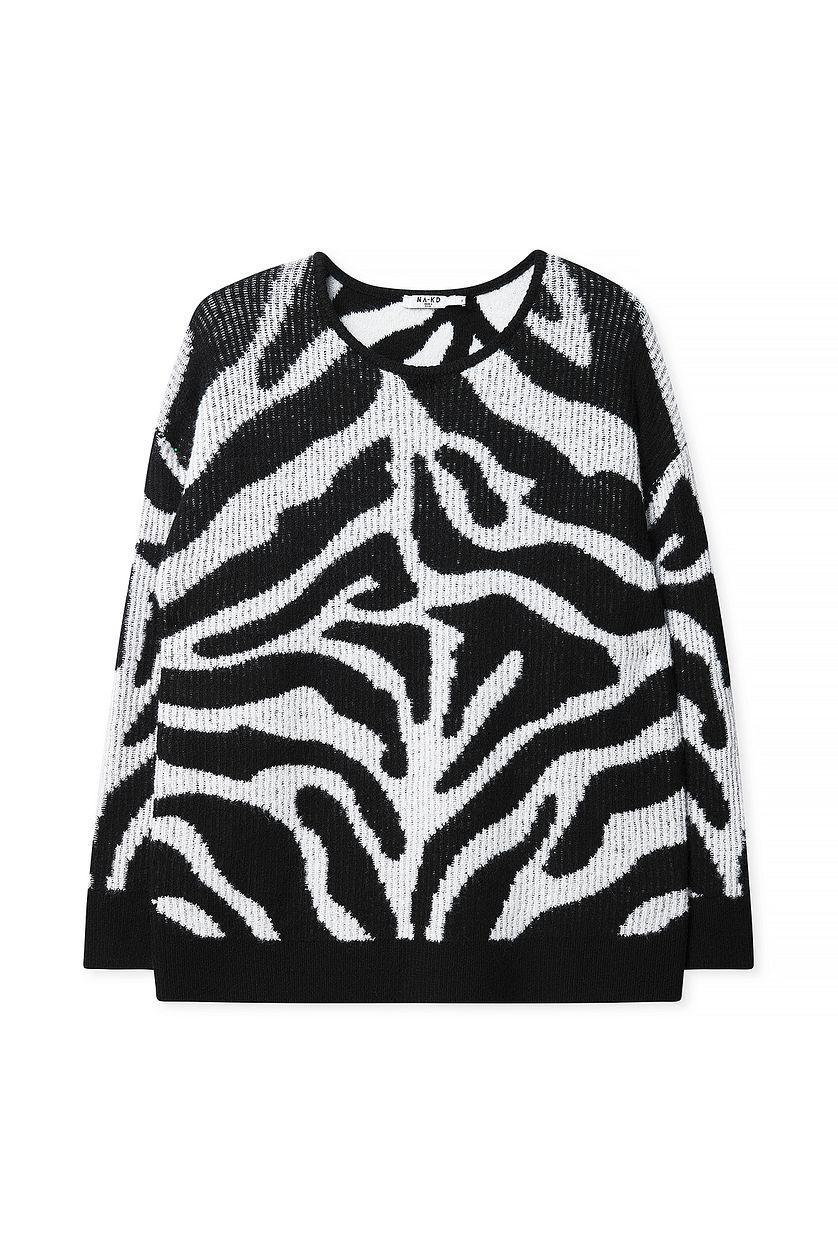 Jacquard Knitted Sweater Product Image