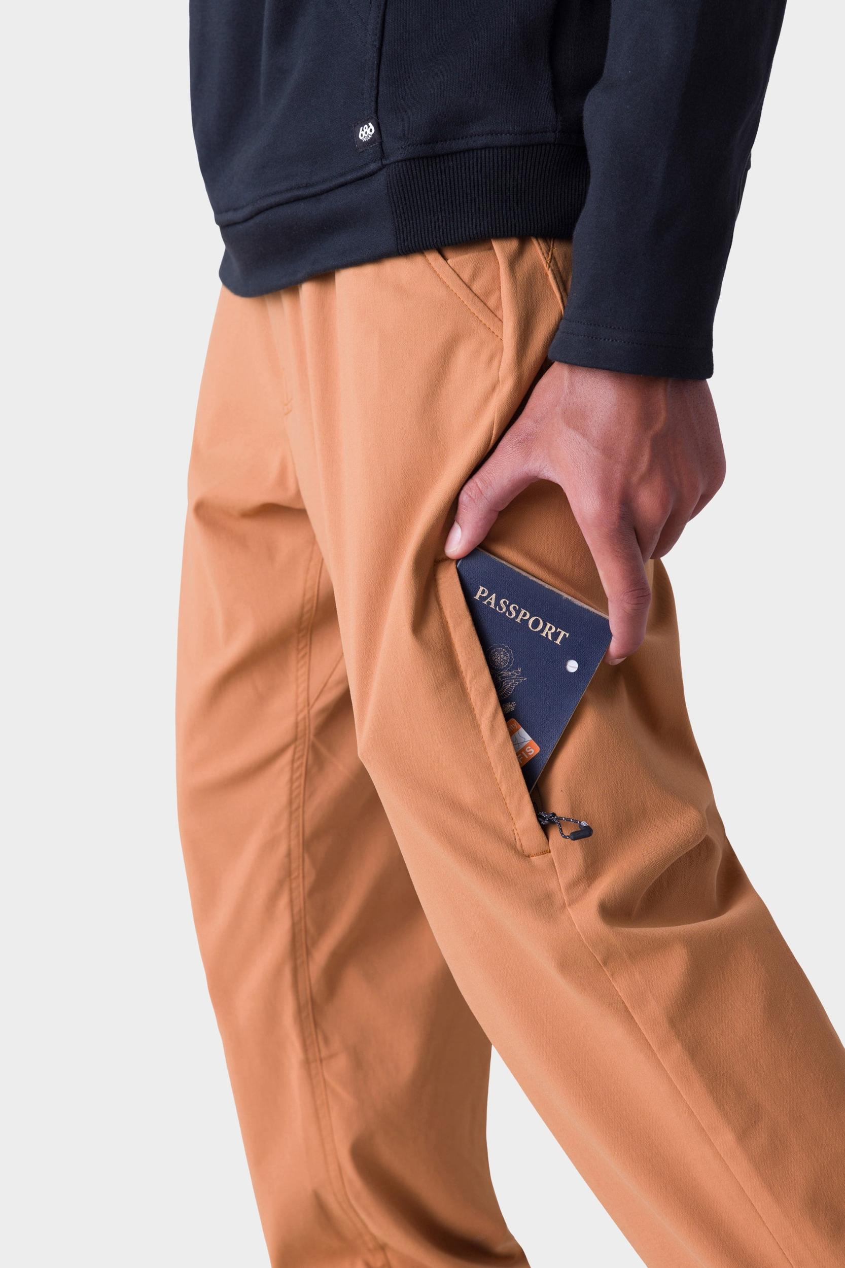 686 Men's Everywhere Merino-Lined Pant - Relaxed Fit Male Product Image