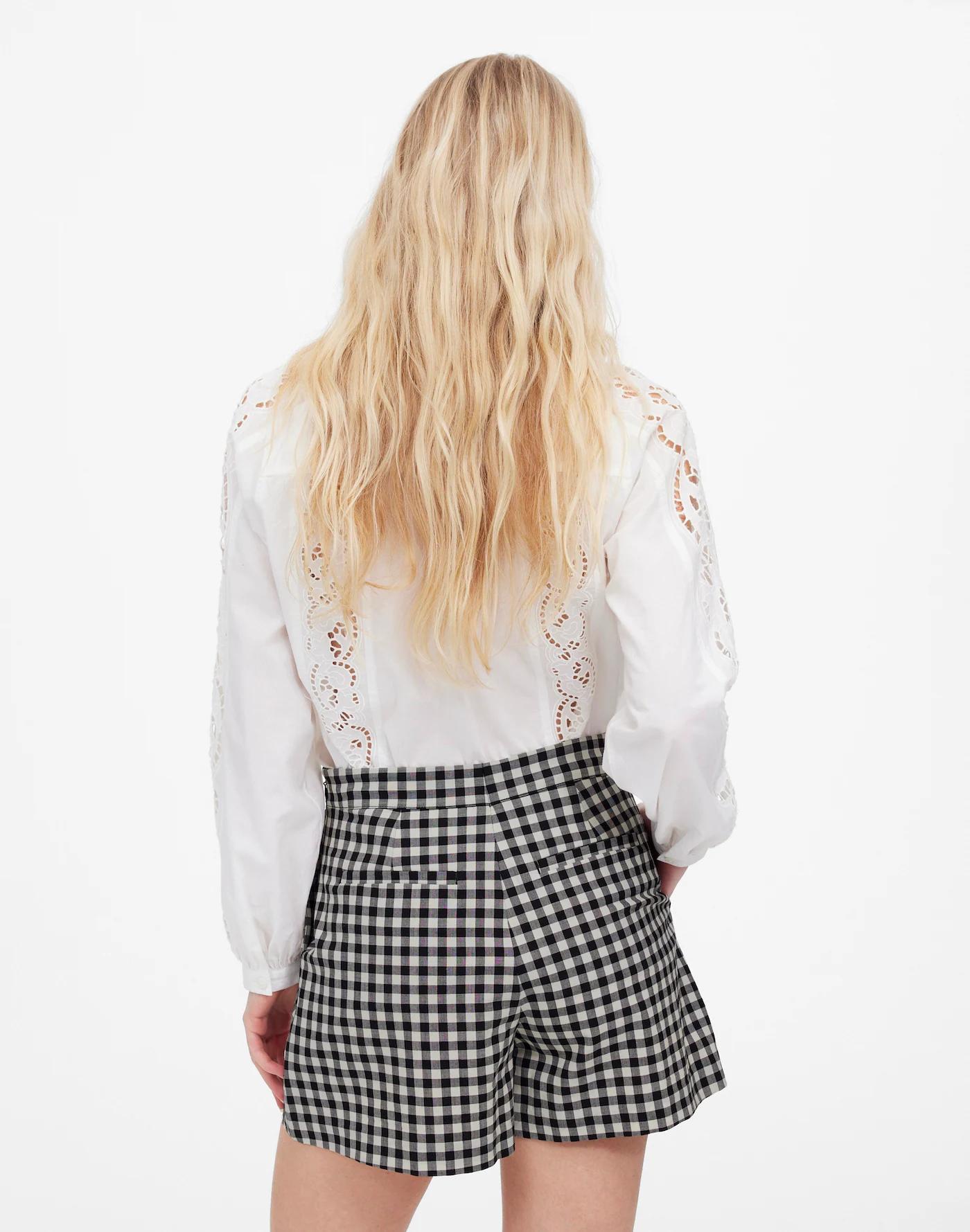 Gingham Mini Skort Product Image