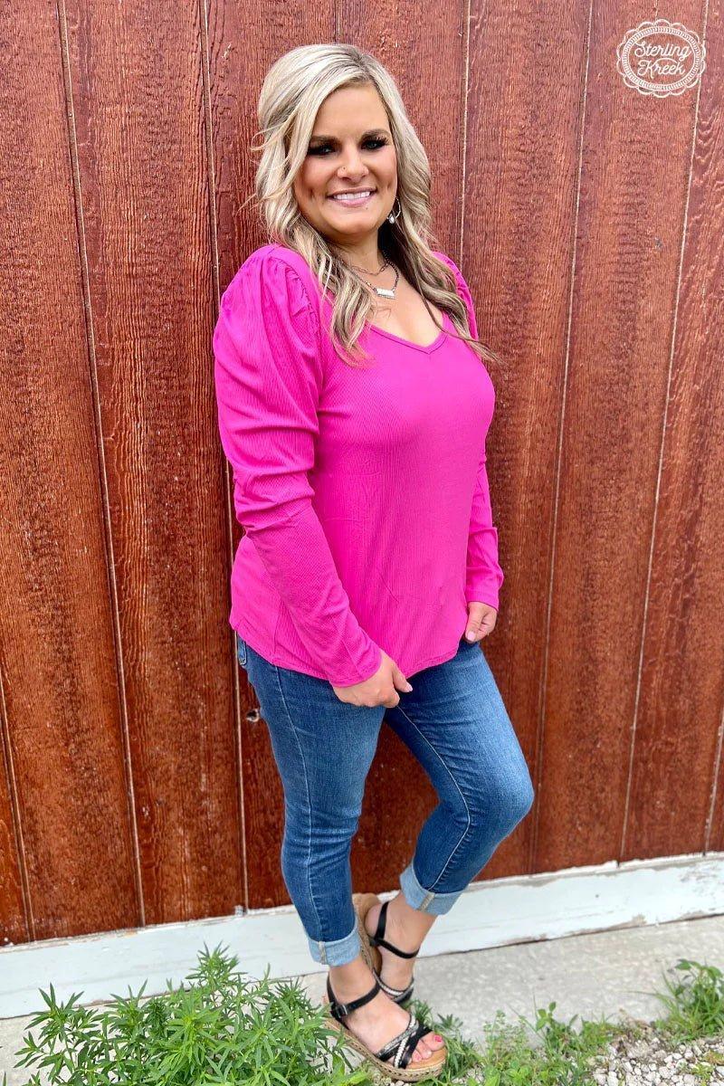 Something Classy Pink Top Product Image