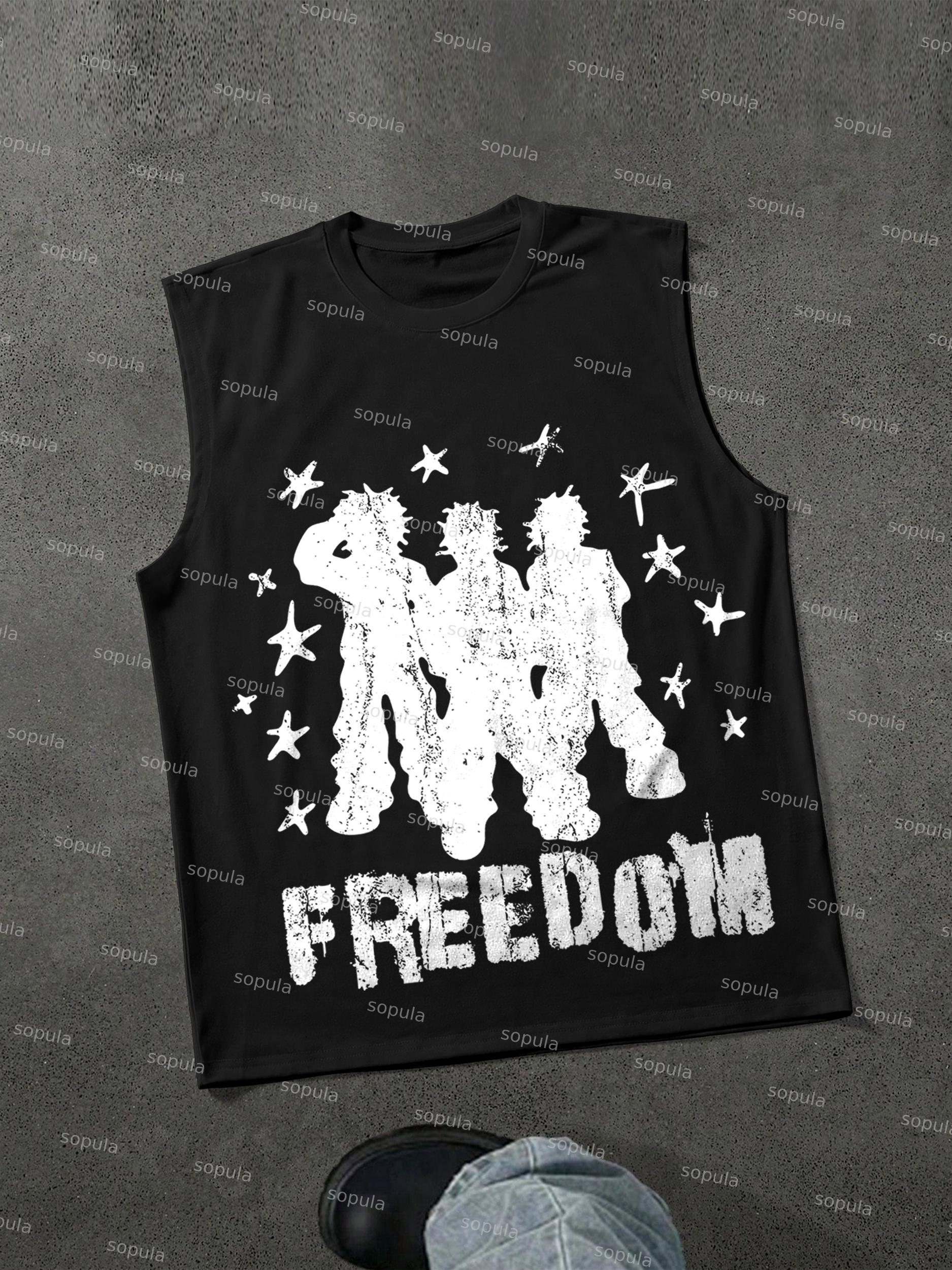 Freedom Street Abstract Graphic Tank Top Product Image