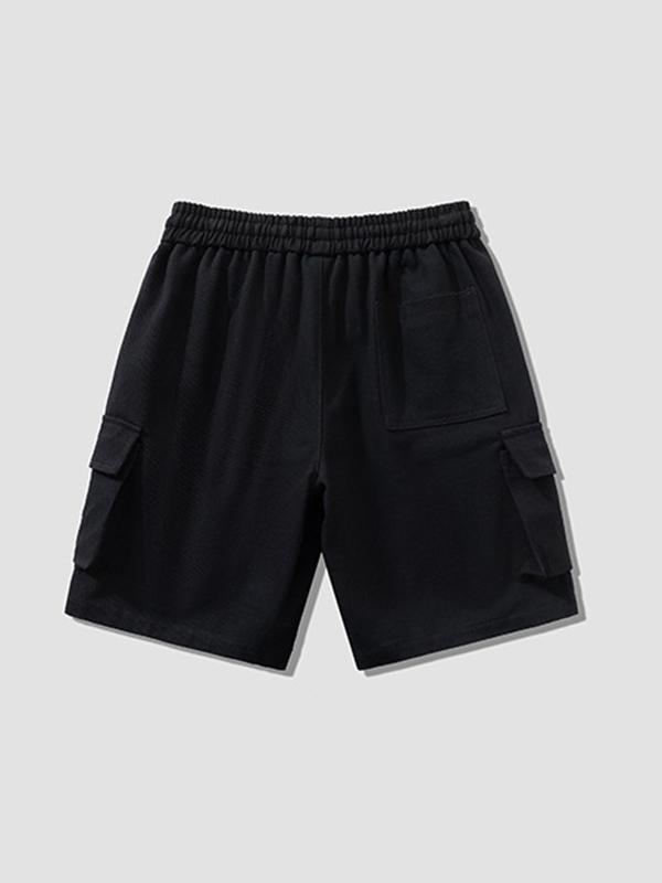 Men's Loose Large Pocket Casual Shorts Product Image