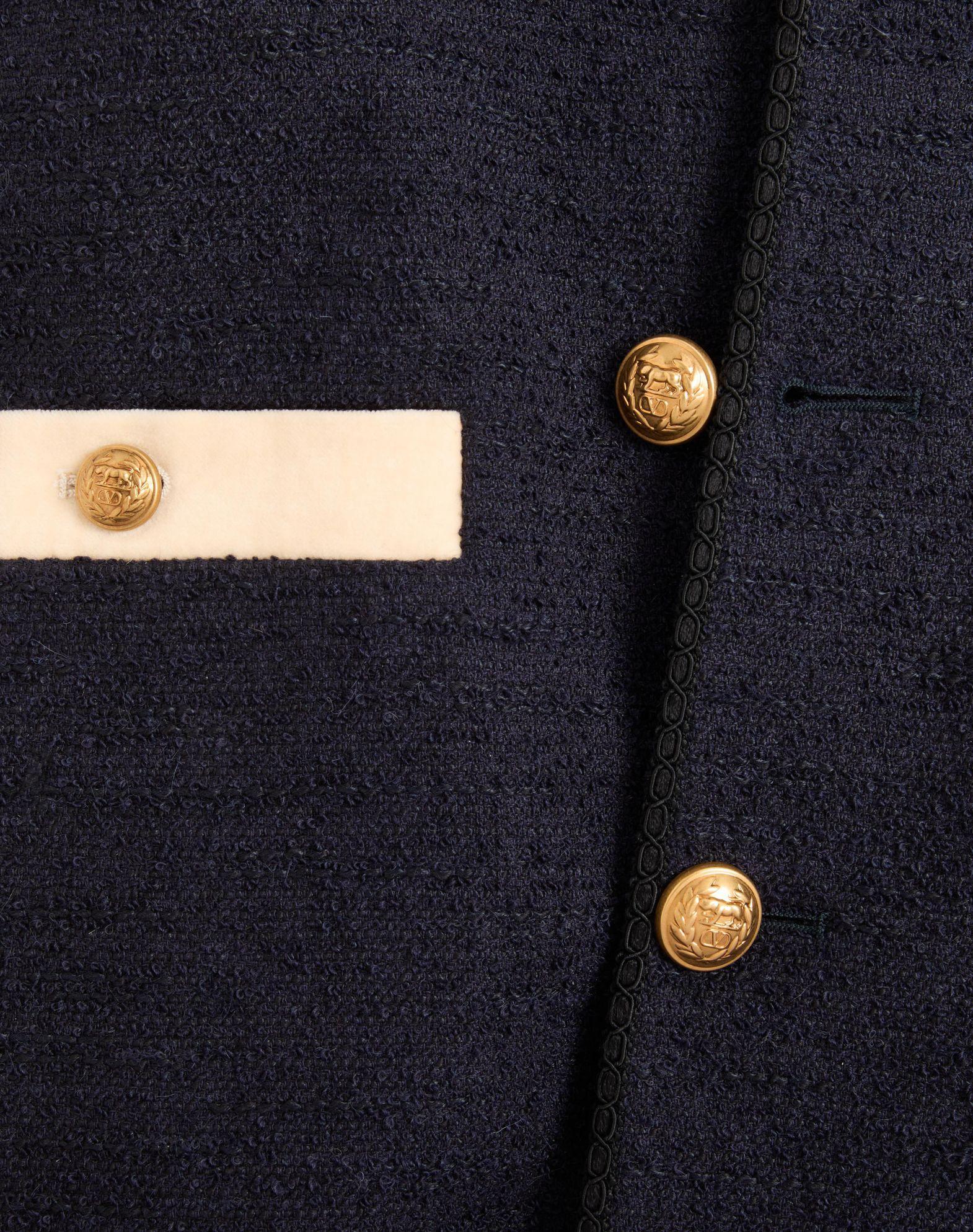 Cotton Tweed Bomber Product Image