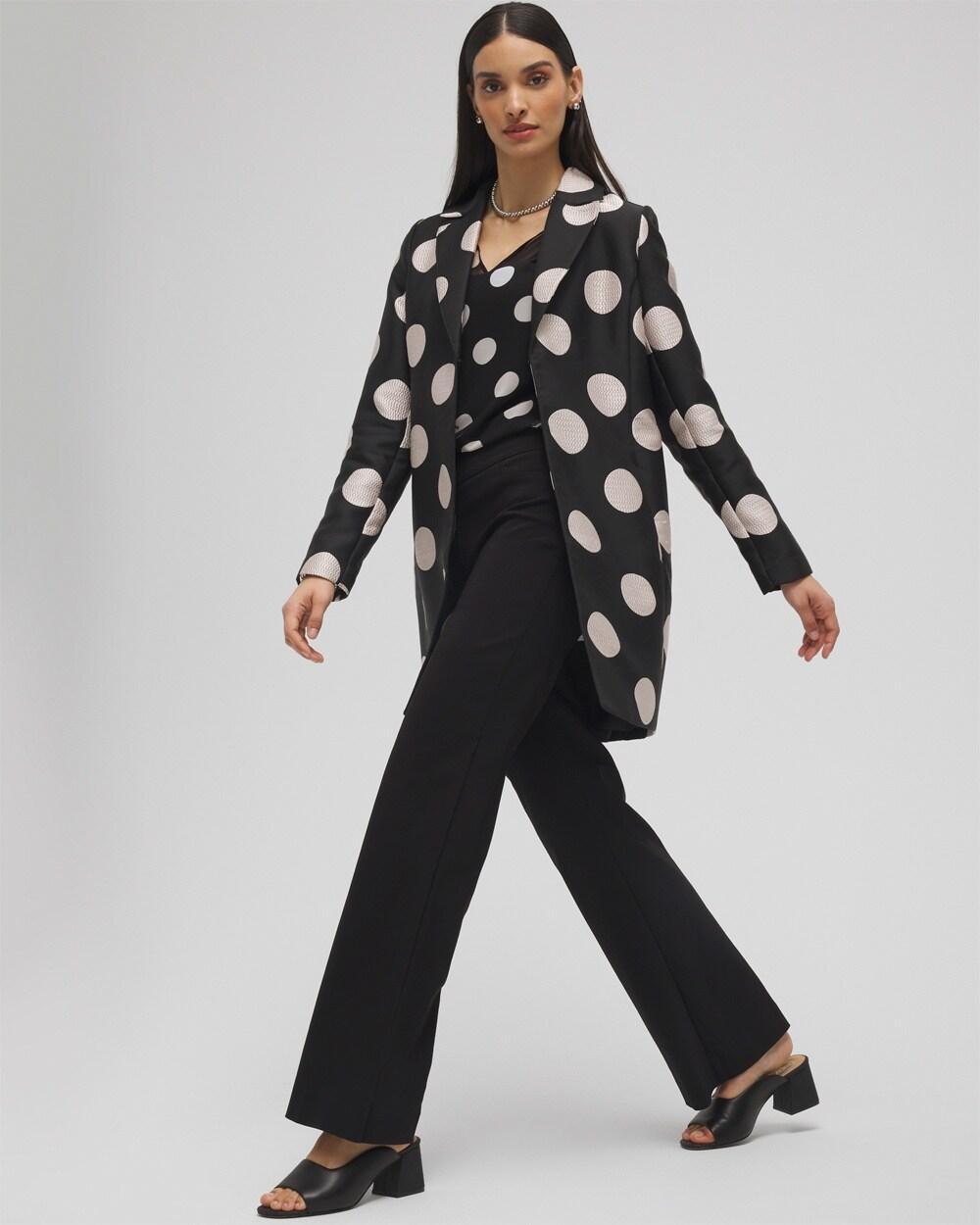 Polka Dot Jacquard Topper Product Image