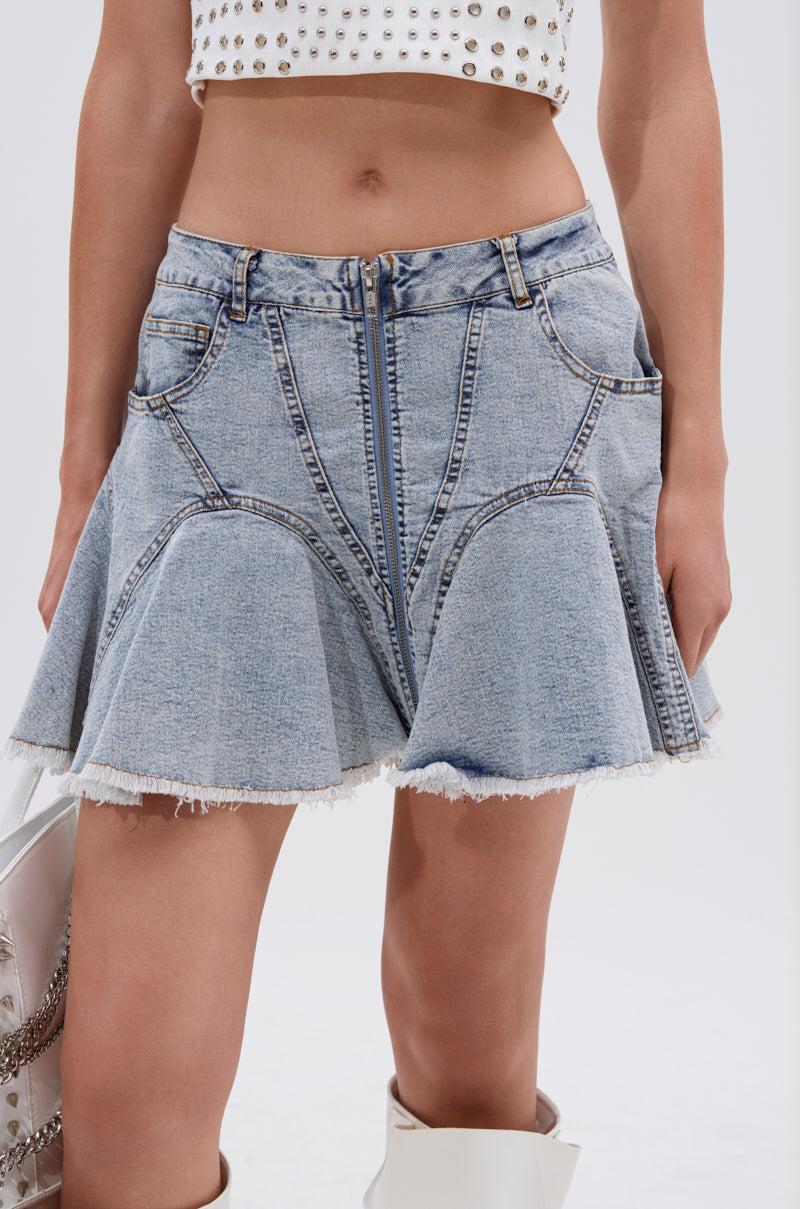 MIXED VIBES MINI SKIRT Product Image
