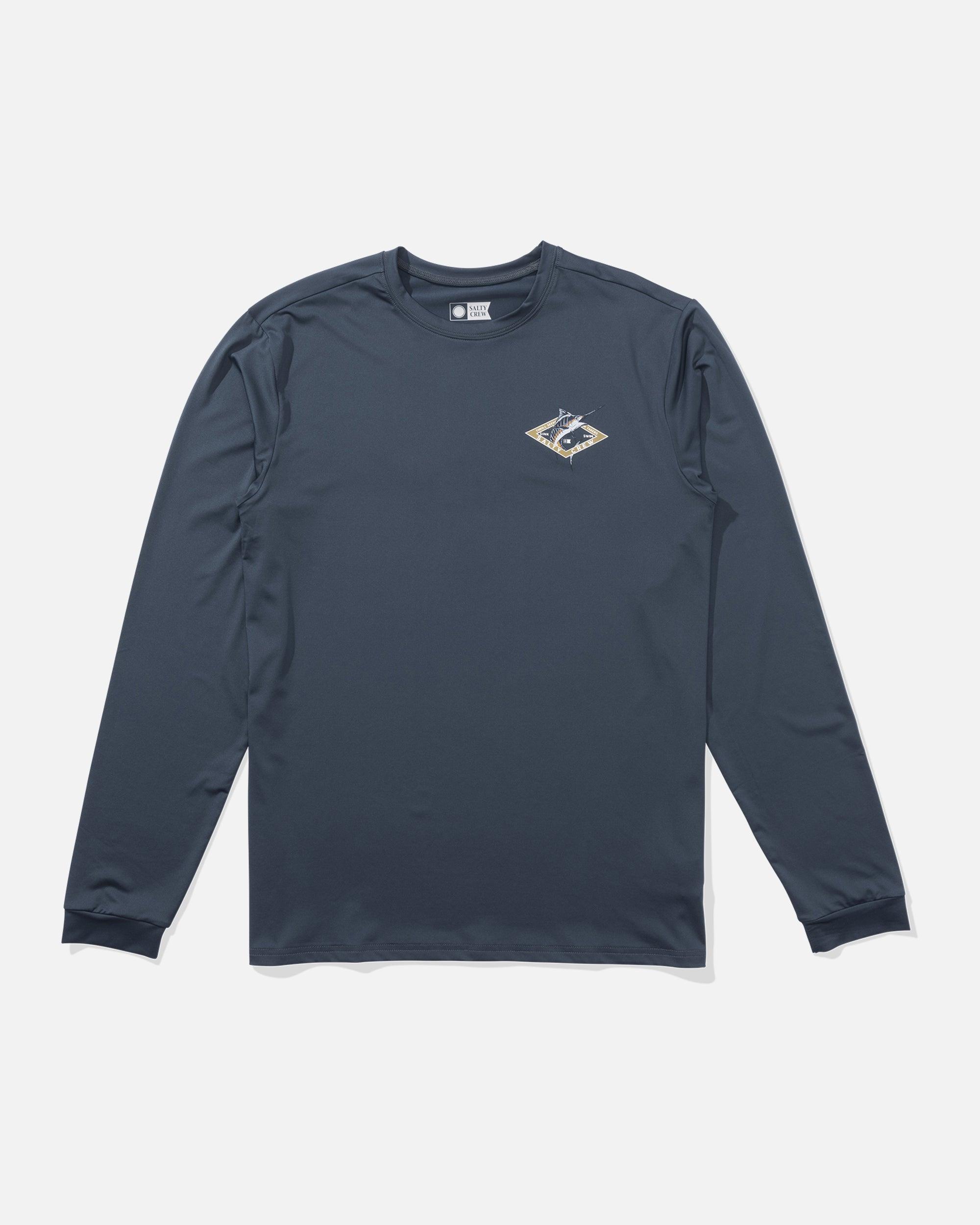 Diamond Marlin Long Sleeve Sunshirt - Bluefin Male Product Image