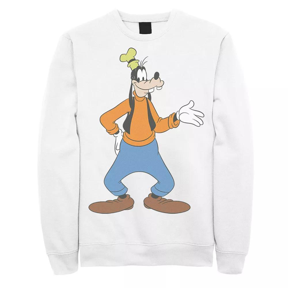 Disney's Goofy Men's Traditional Pose Sweatshirt, Size: XXL, White Product Image
