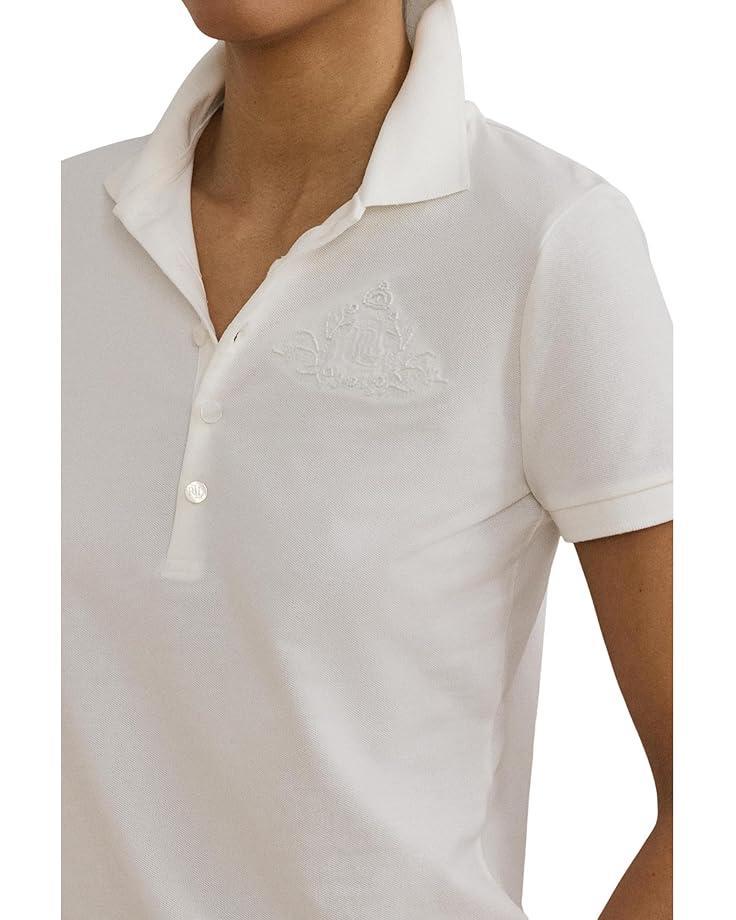 Stretch Piqué Polo Shirt Product Image