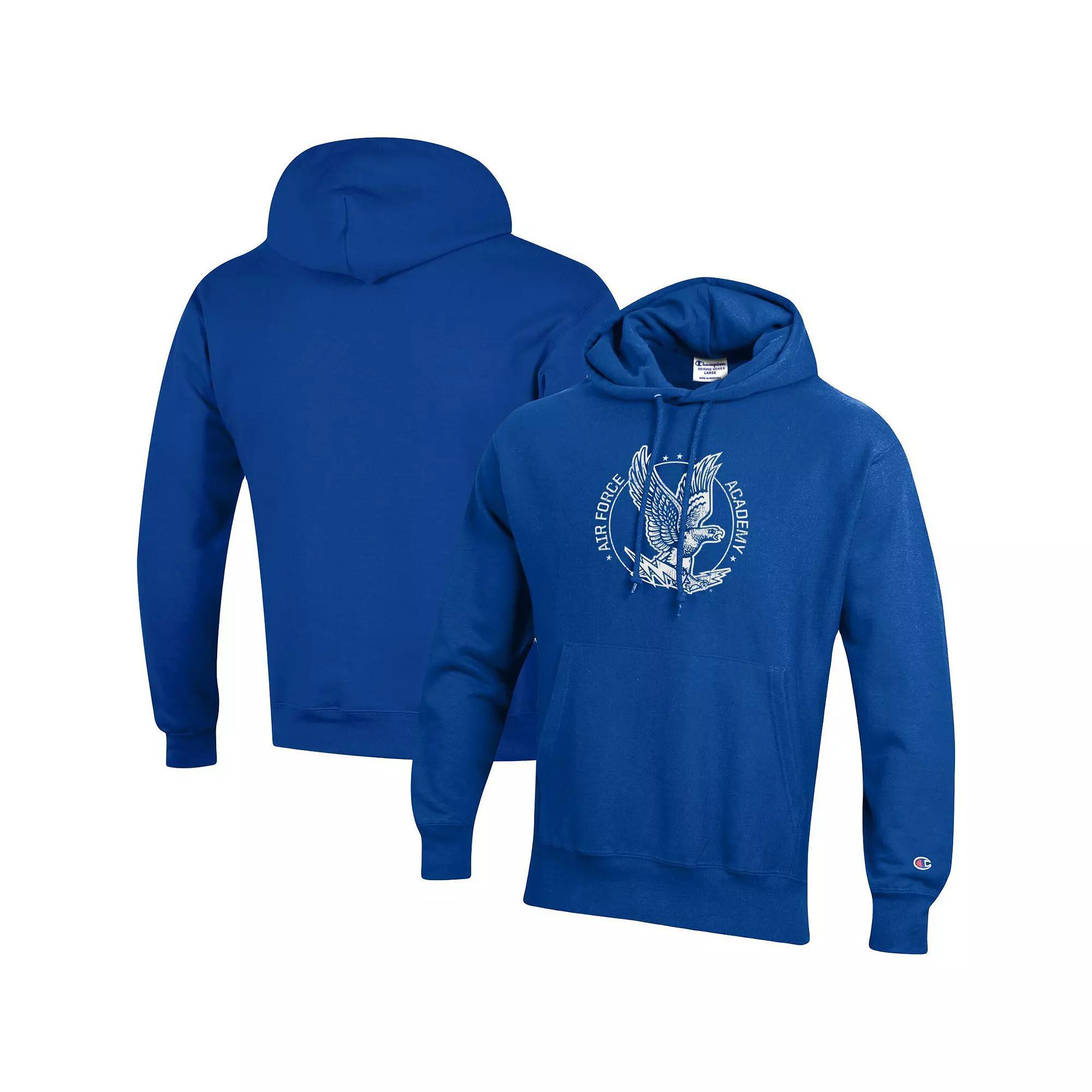 Mens Champion Royal Air Force Falcons Vault Logo Reverse Weave Pullover Hoodie Product Image