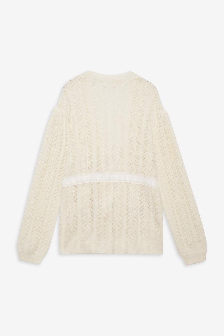 Nathalie Cardigan — Ivory Product Image