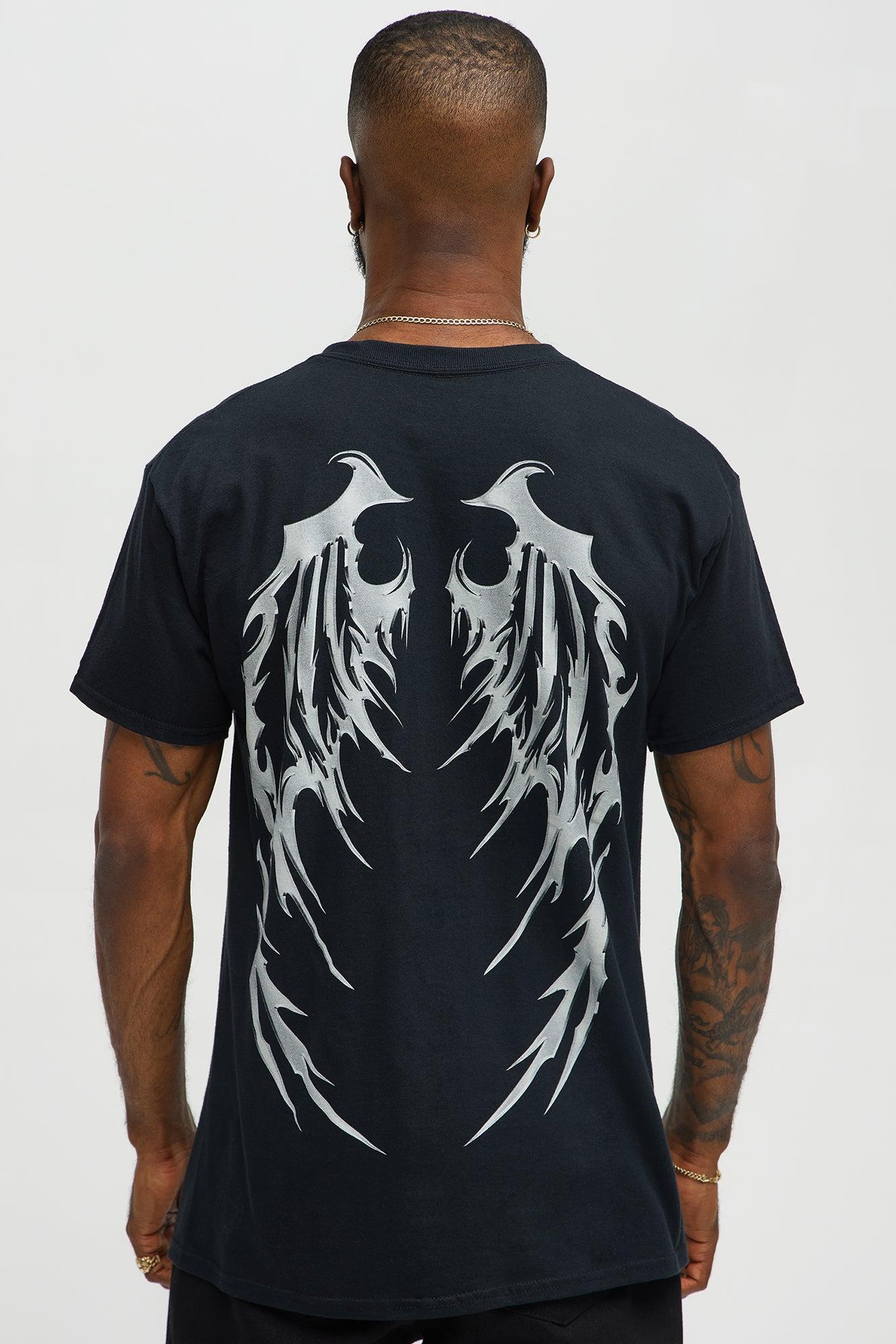 Winged Wraith Short Sleeve Tee - Black Product Image