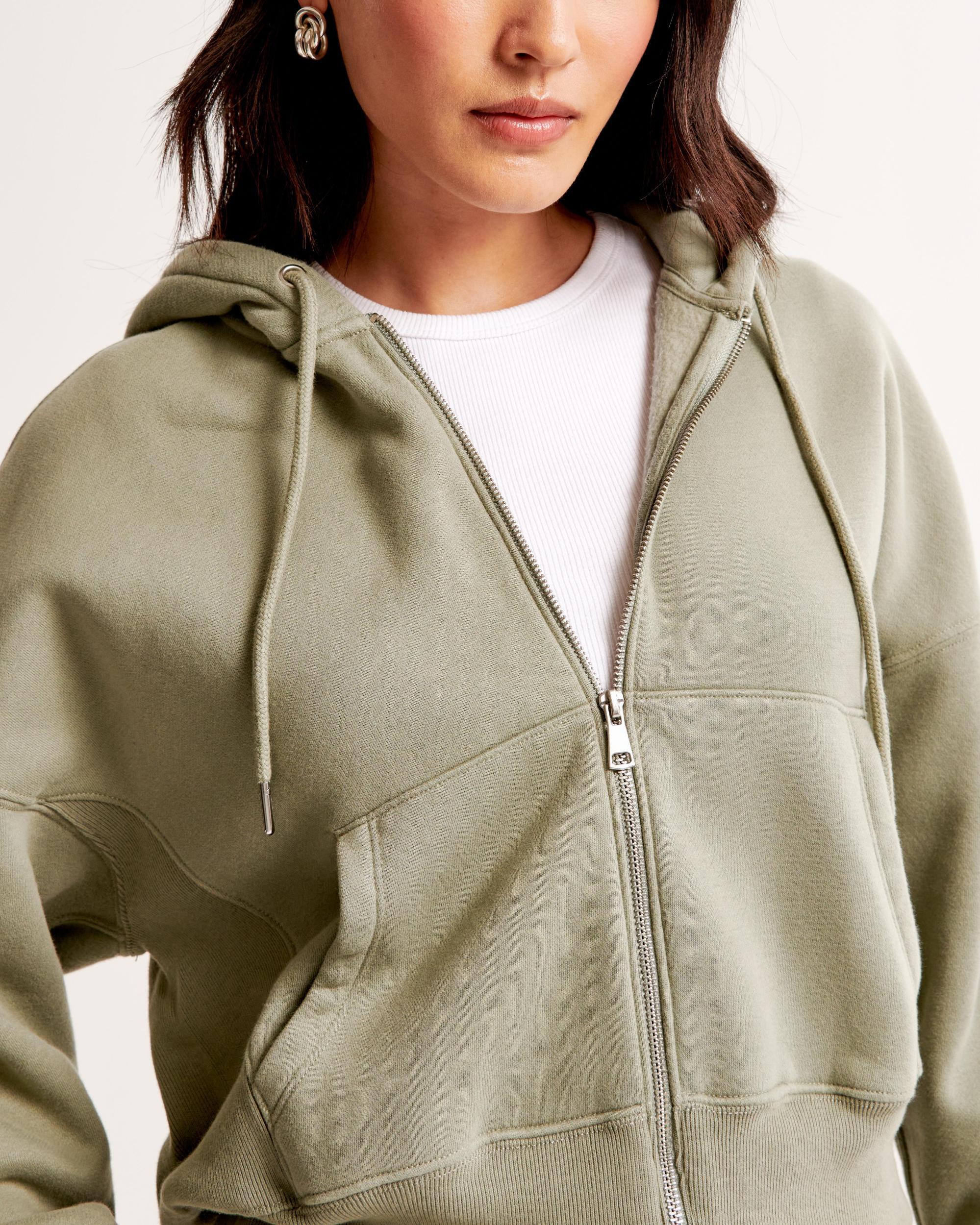Essential Ribbed Sunday Hooded Full-Zip Product Image