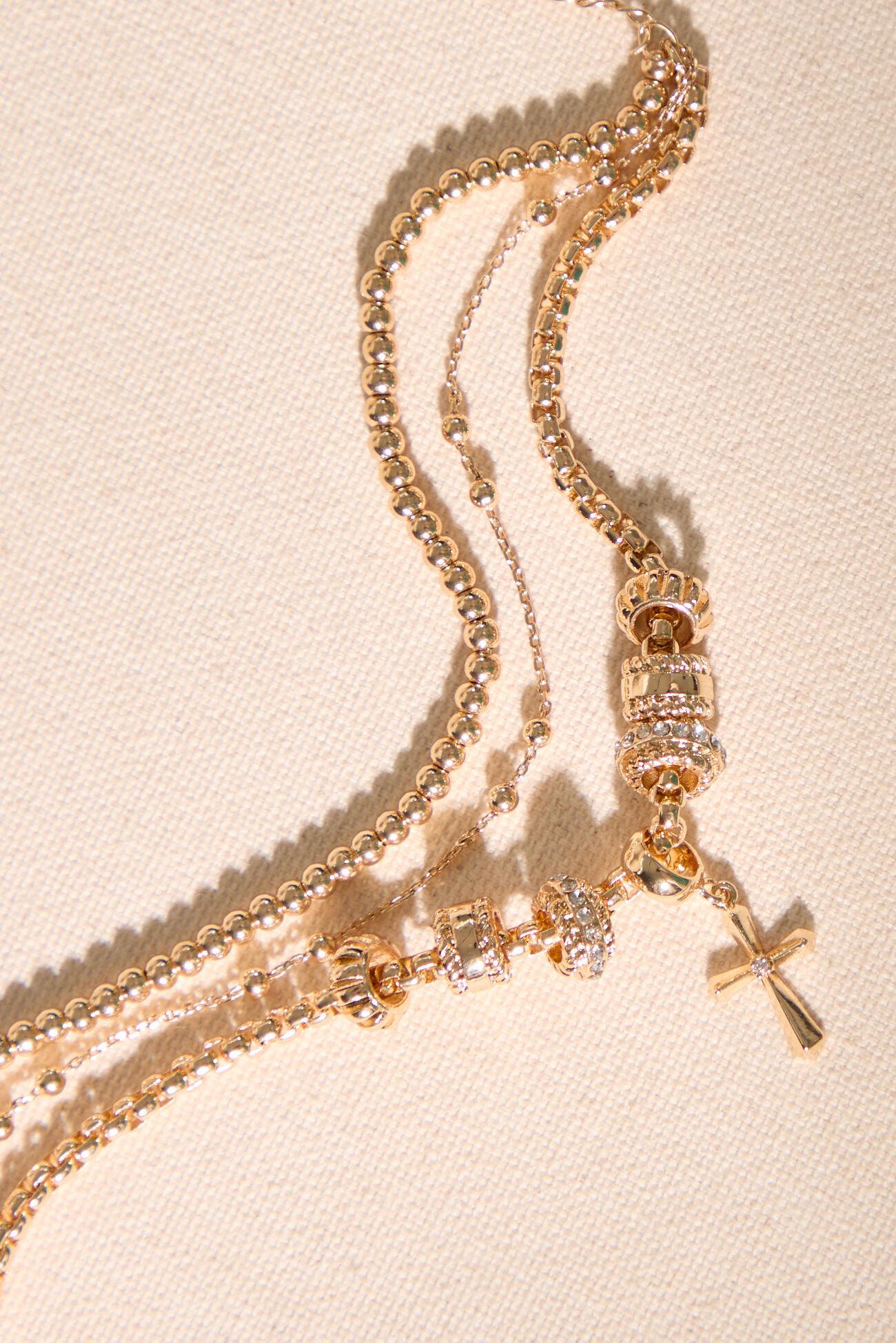 Cross Charm Bracelet Product Image