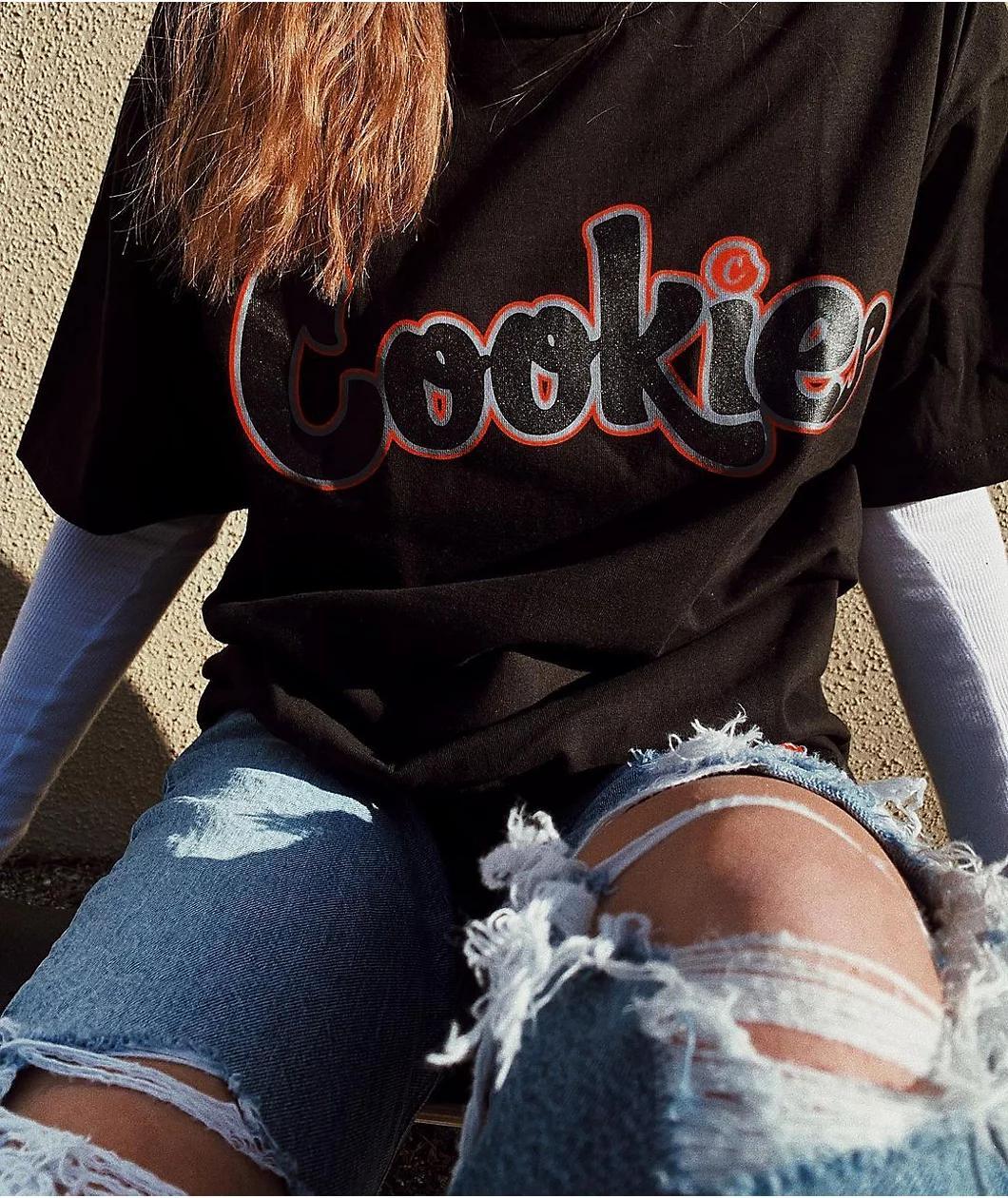 Cookies Hardwood Flava Black T-Shirt Product Image
