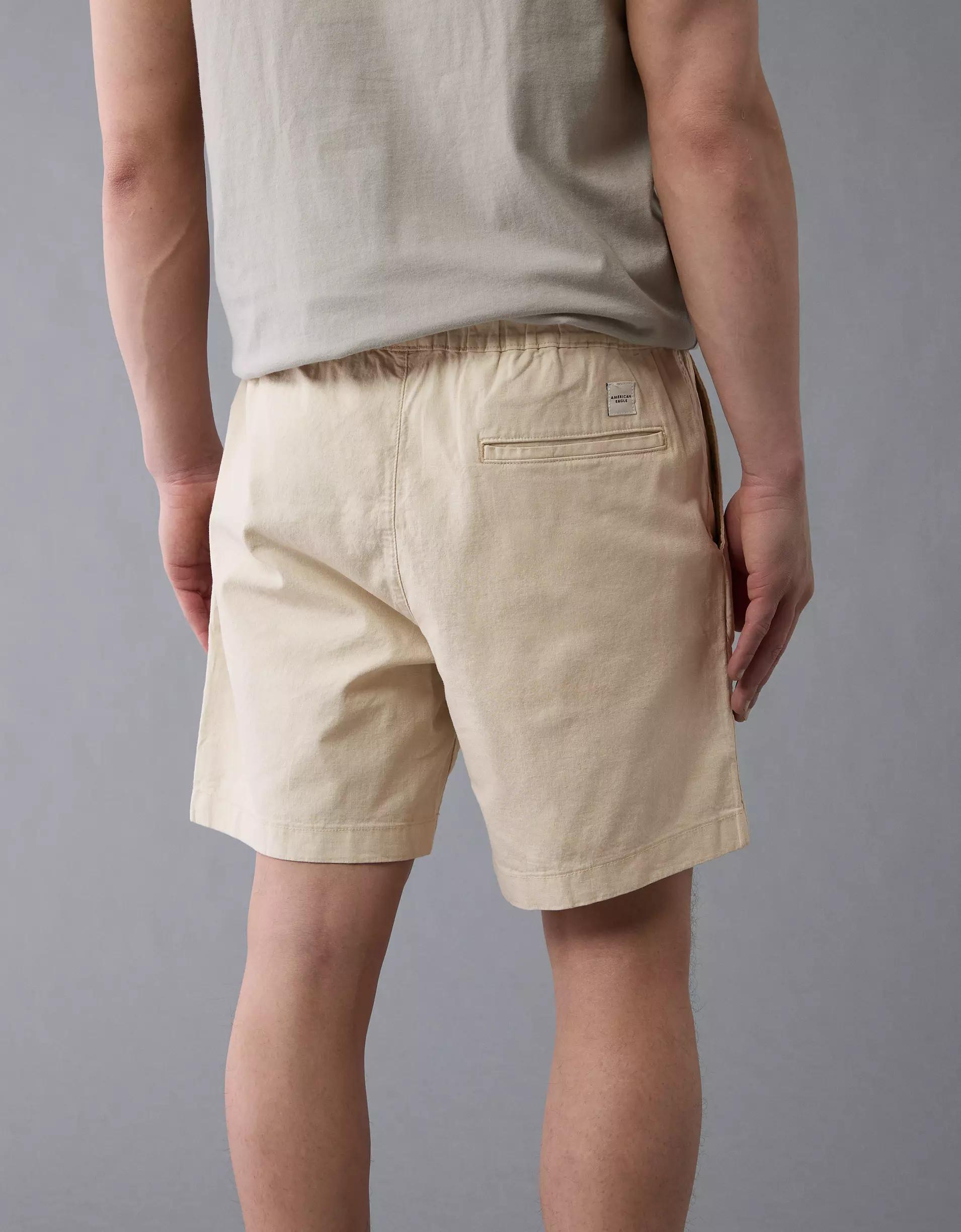 AE 7" Flex Linen-Blend Trekker Short Product Image