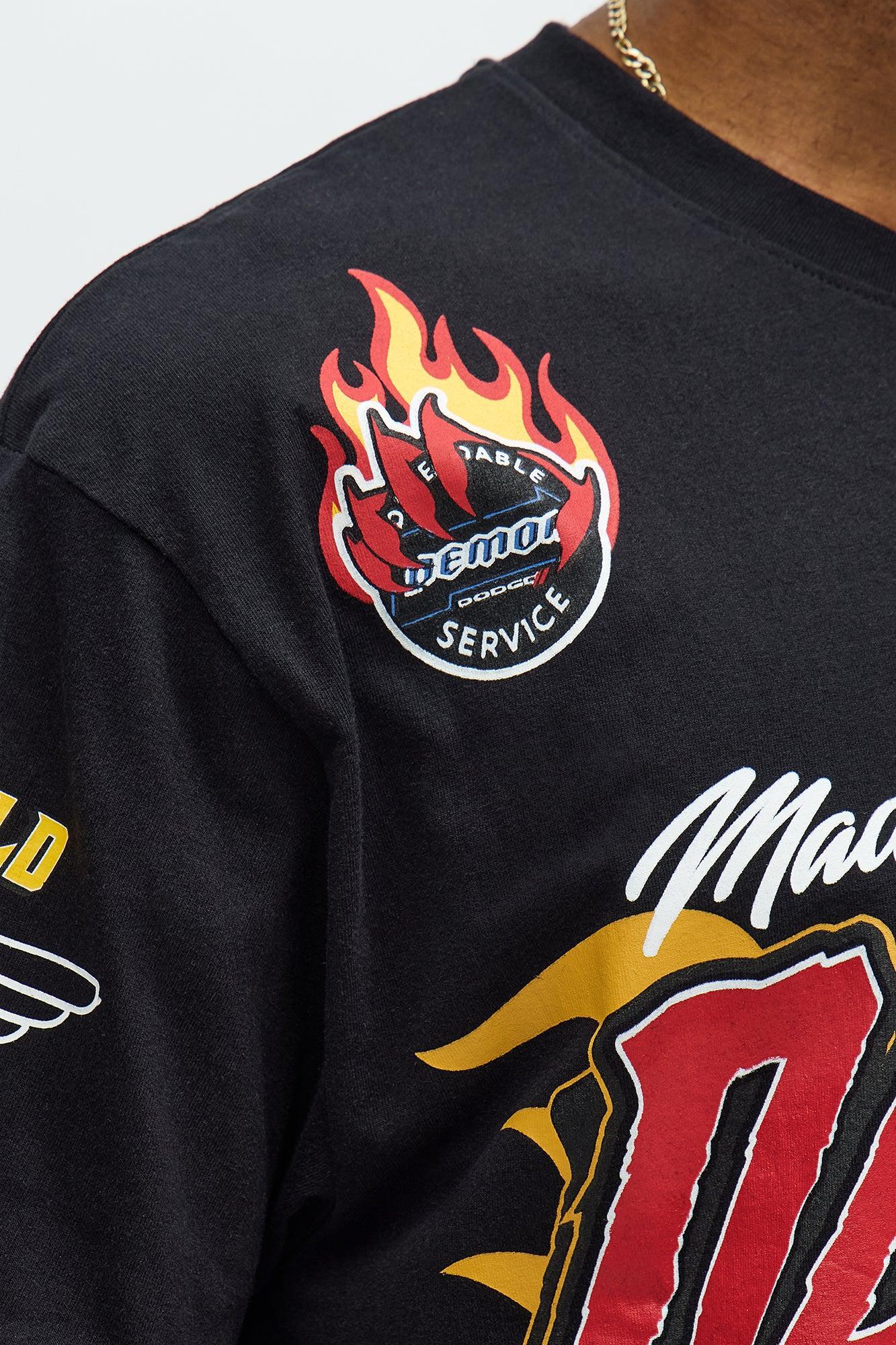 Dodge Demon Racing Team Short Sleeve Tee - Black Product Image