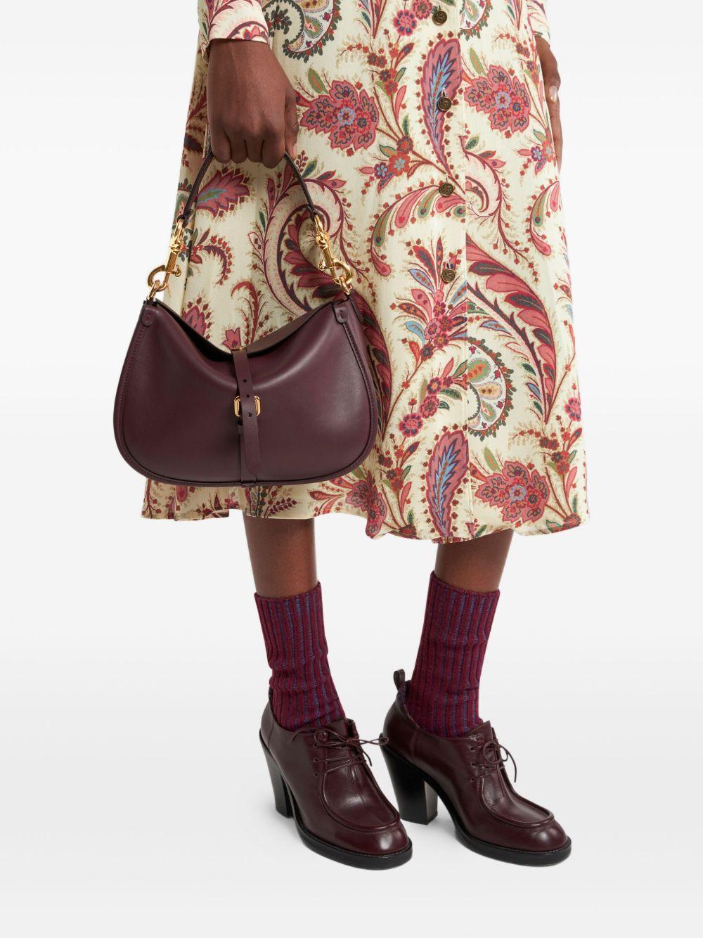 medium leather Pony shoulder bag Product Image