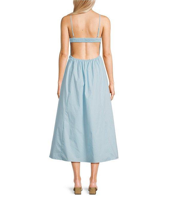 NIA Destene Sleeveless Sweetheart Maxi Dress Product Image