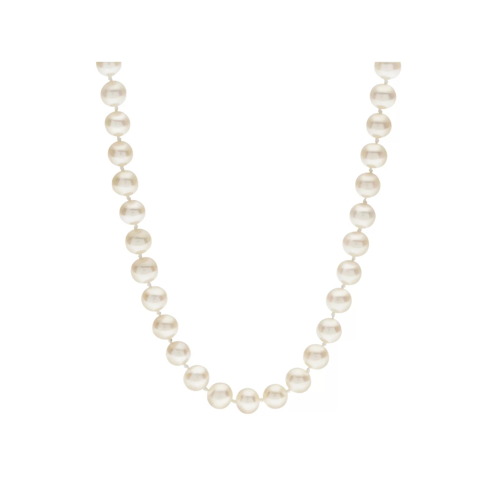PearLustre by Imperial 6-6.5 mm Freshwater Cultured Pearl Necklace - 18 in., Womens White Product Image