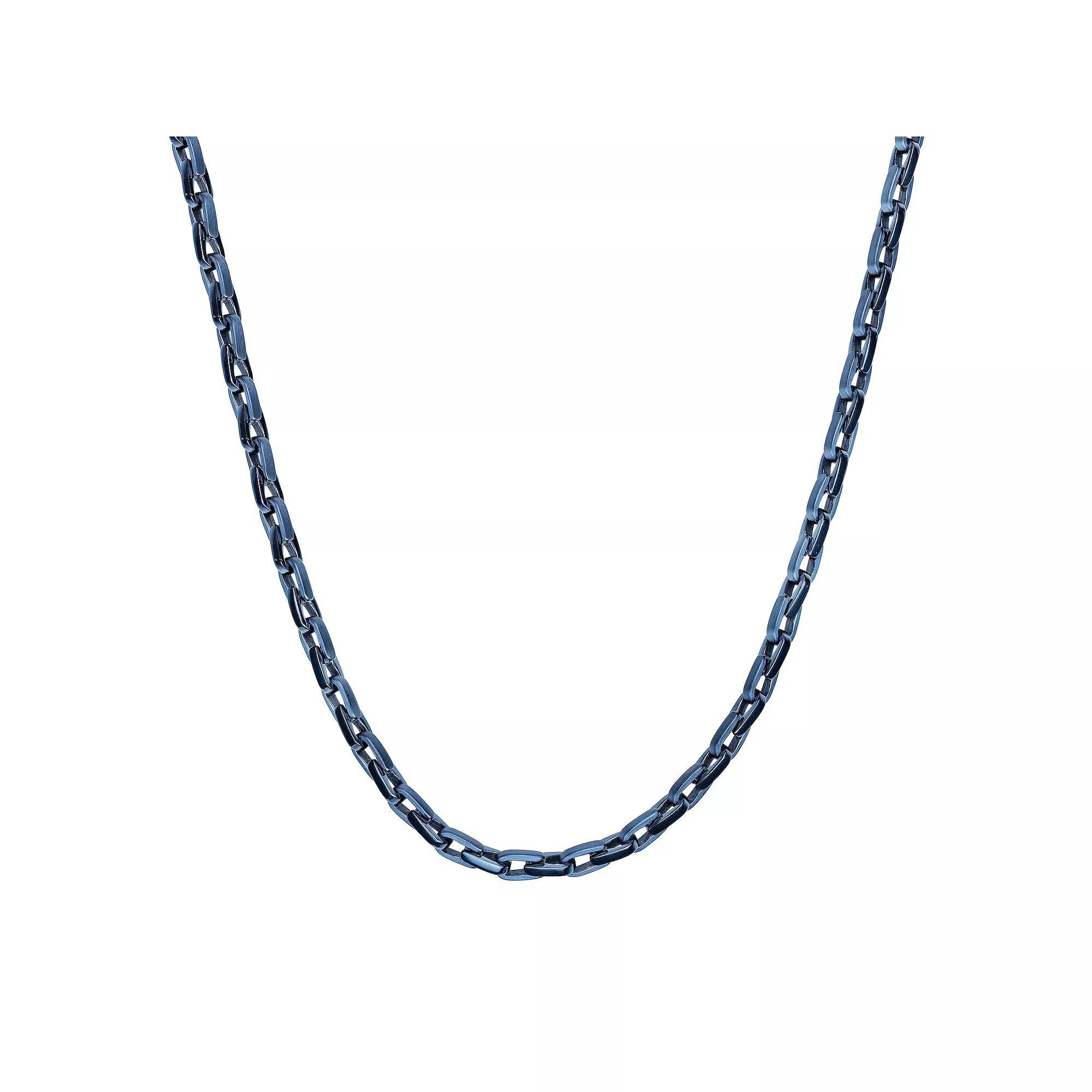 Men's LYNX Ion Plated Stainless Steel Chain Necklace, Size: 24" Product Image