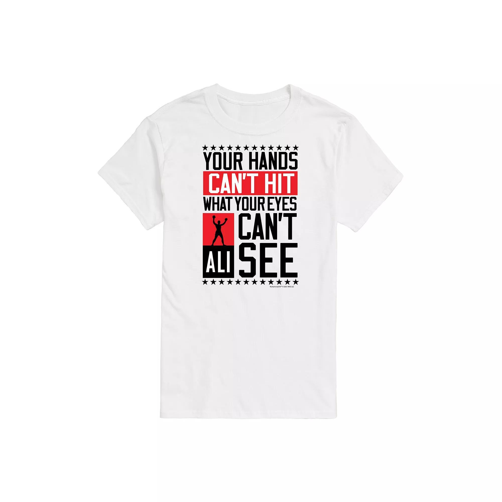 Big & Tall Muhammad Ali Cant Hit Tee, Mens Product Image