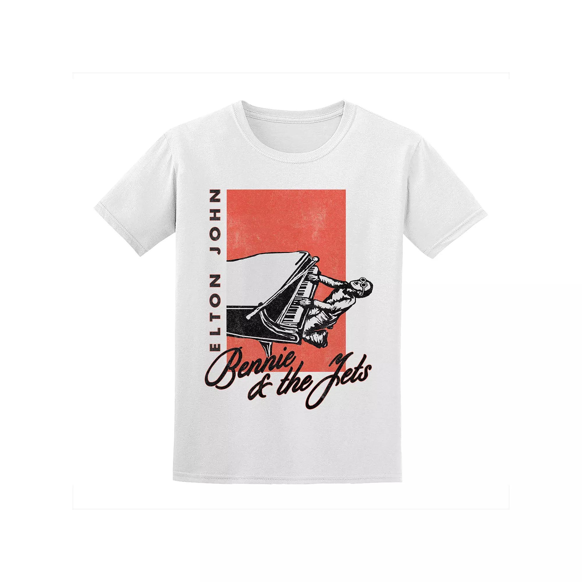 Men's Elton John Tee, Size: Large, White Product Image