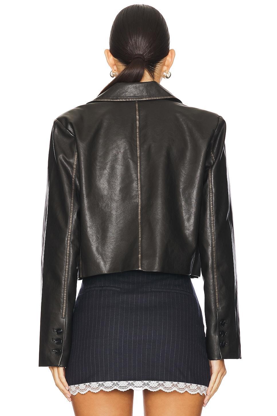 Blakely Faux Leather Jacket superdown Product Image