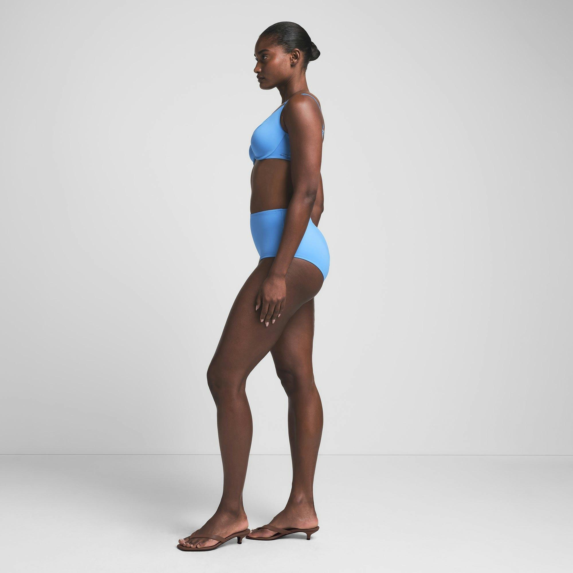 SIGNATURE SWIM HIGH-WAISTED BRIEF BIKINI BOTTOM | TIDE Product Image