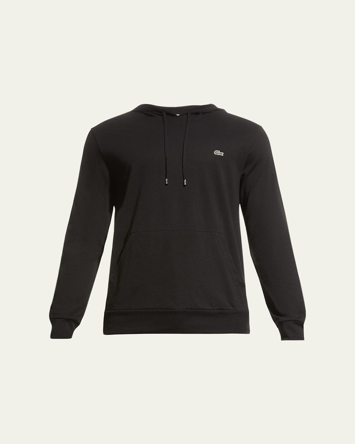 Lacoste Jersey Long-Sleeve Hooded Tee Product Image