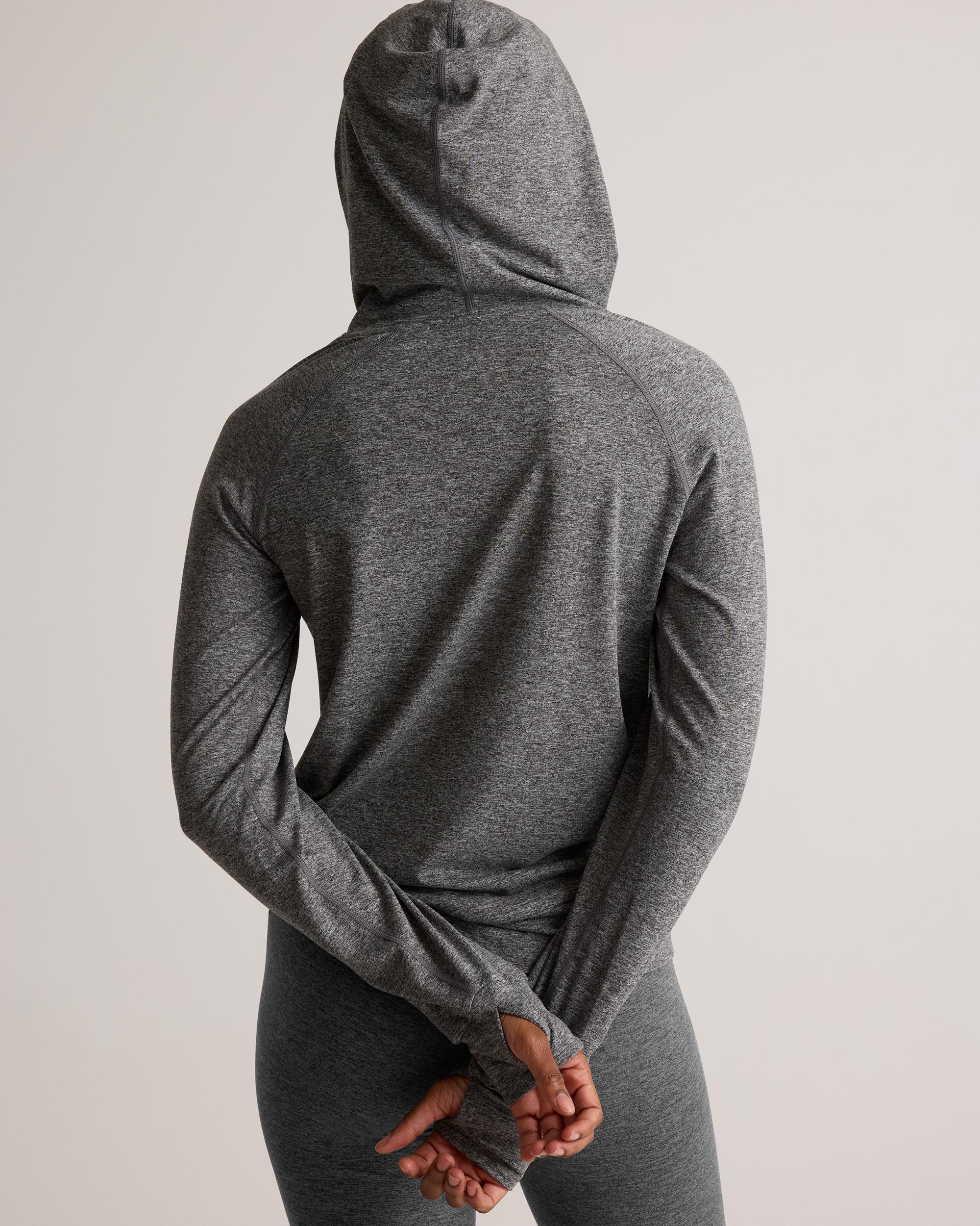 Quince | Women's Super Soft Performance Pullover Hoodie Flowknit Activewear, Size XL, Recycled Polyester Product Image