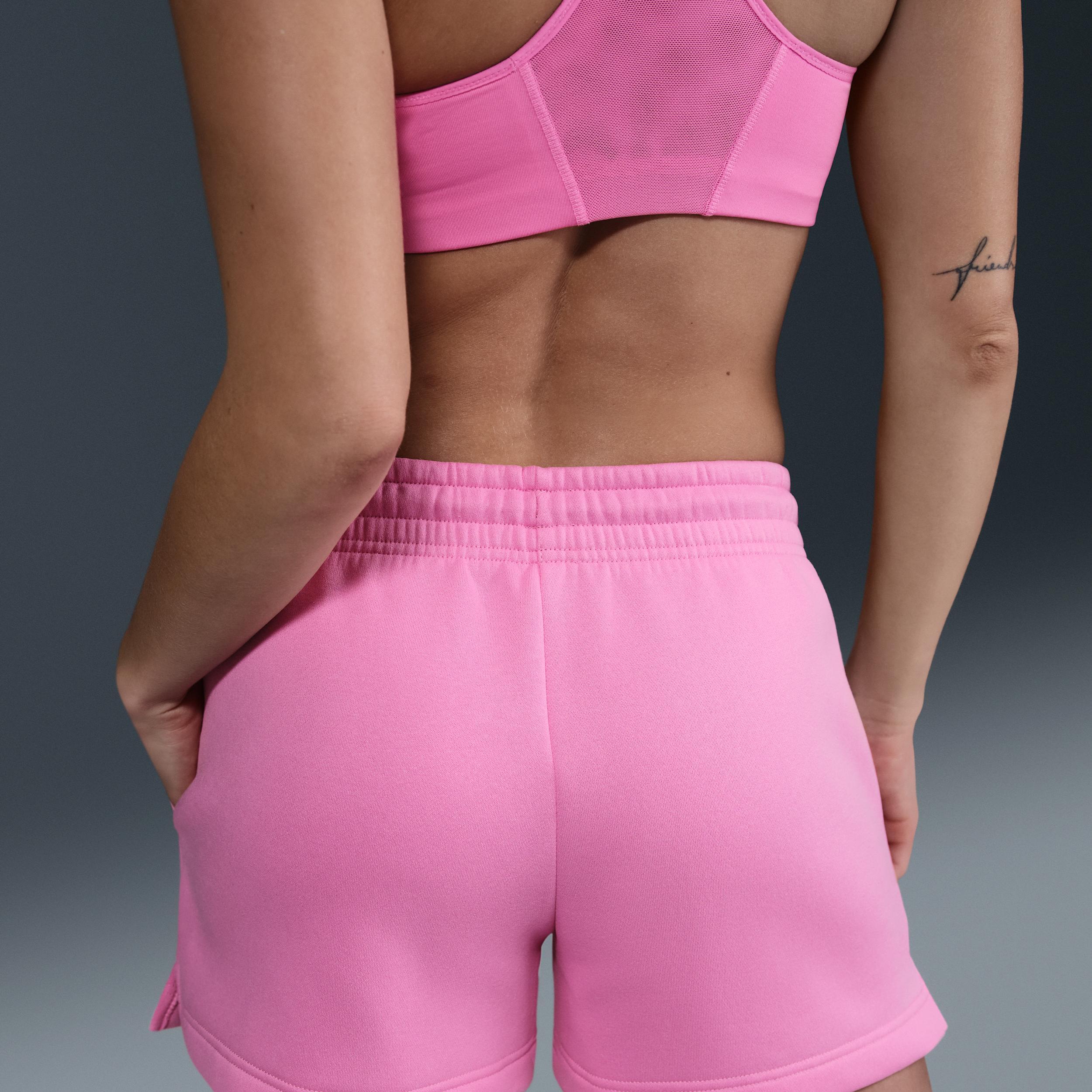 Women's Nike Sportswear Phoenix Fleece Mid-Rise 4" Shorts Product Image
