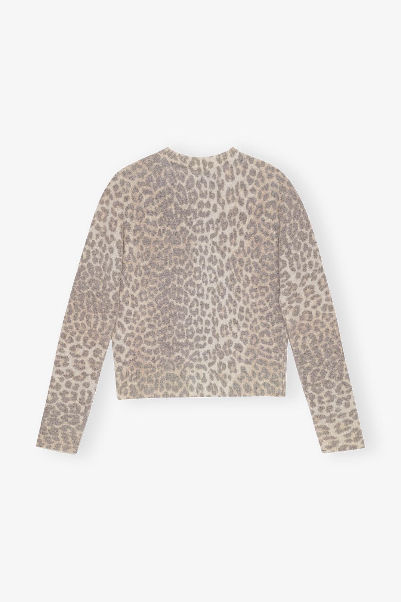 Leopard Printed Cardigan Product Image