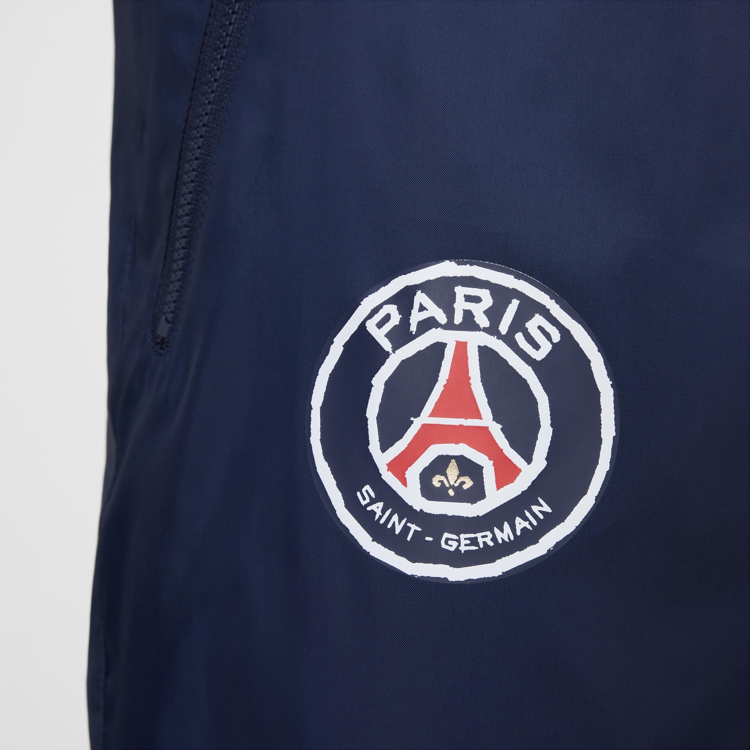 Men's Nike  Navy Paris Saint-Germain Windrunner Woven Pants, Size: Large, Psg Blue Product Image