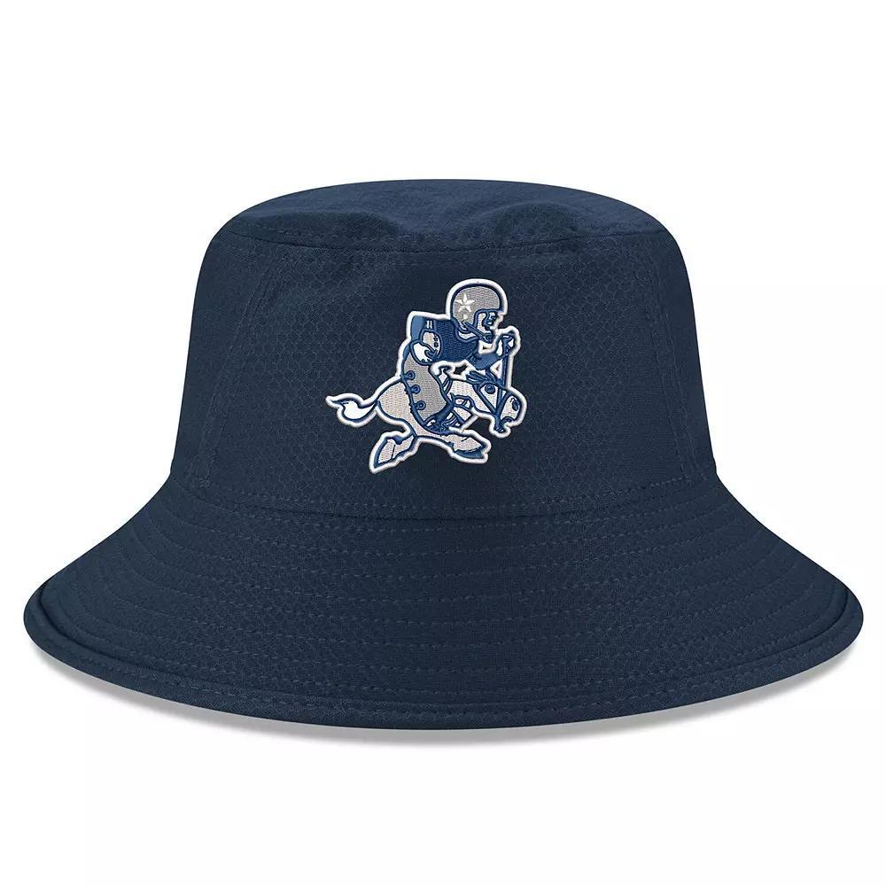 Men's New Era Navy Dallas Cowboys Main Bucket Hat, Size: Small/Medium, Blue Product Image
