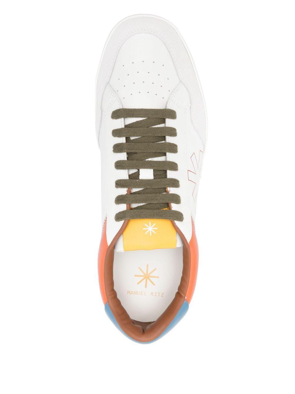 leather sneakers  Product Image