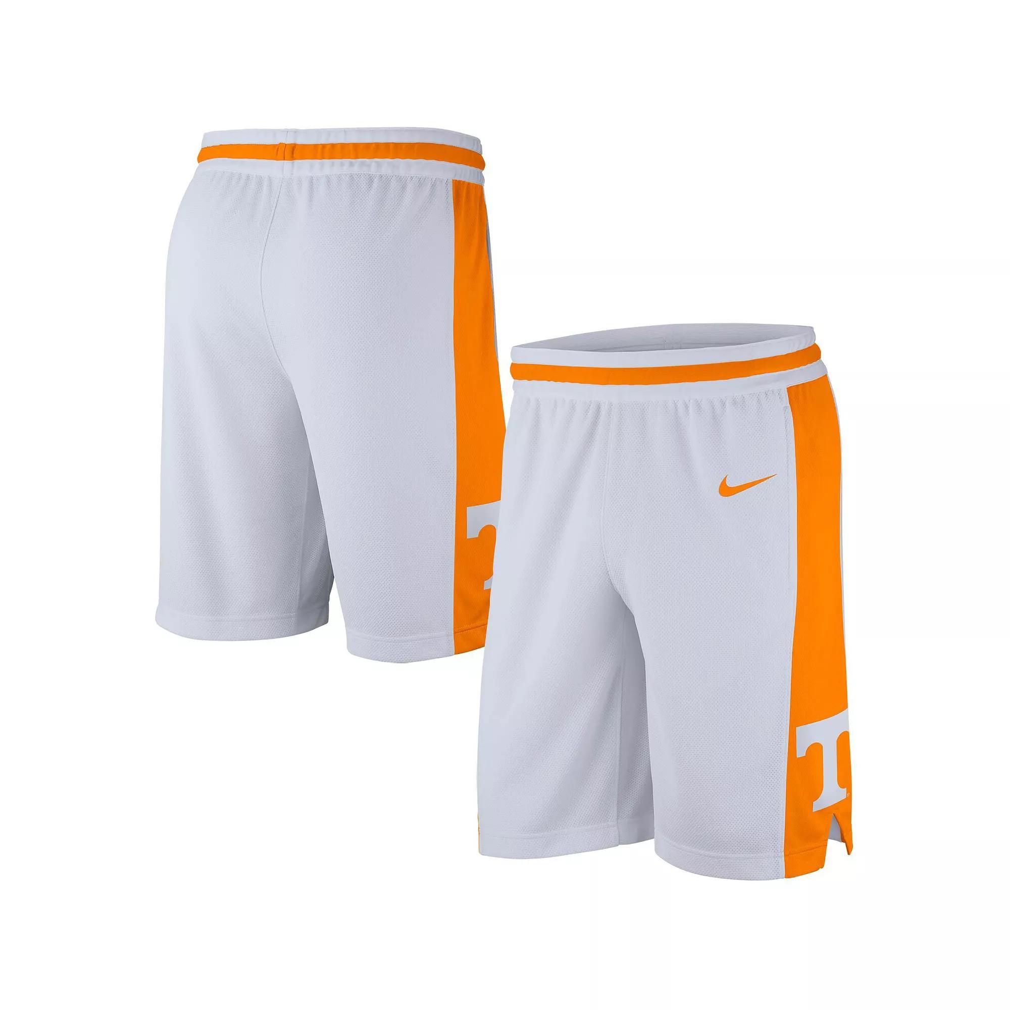 Men's Nike White Tennessee Volunteers Retro Replica Performance Basketball Shorts, Size: Small Product Image