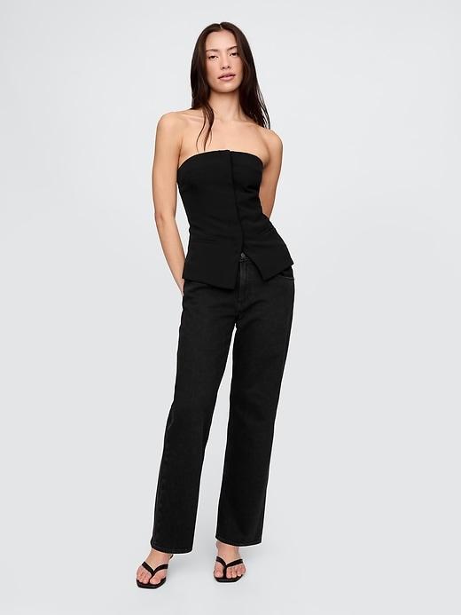 Strapless BiStretch Corset Top Product Image