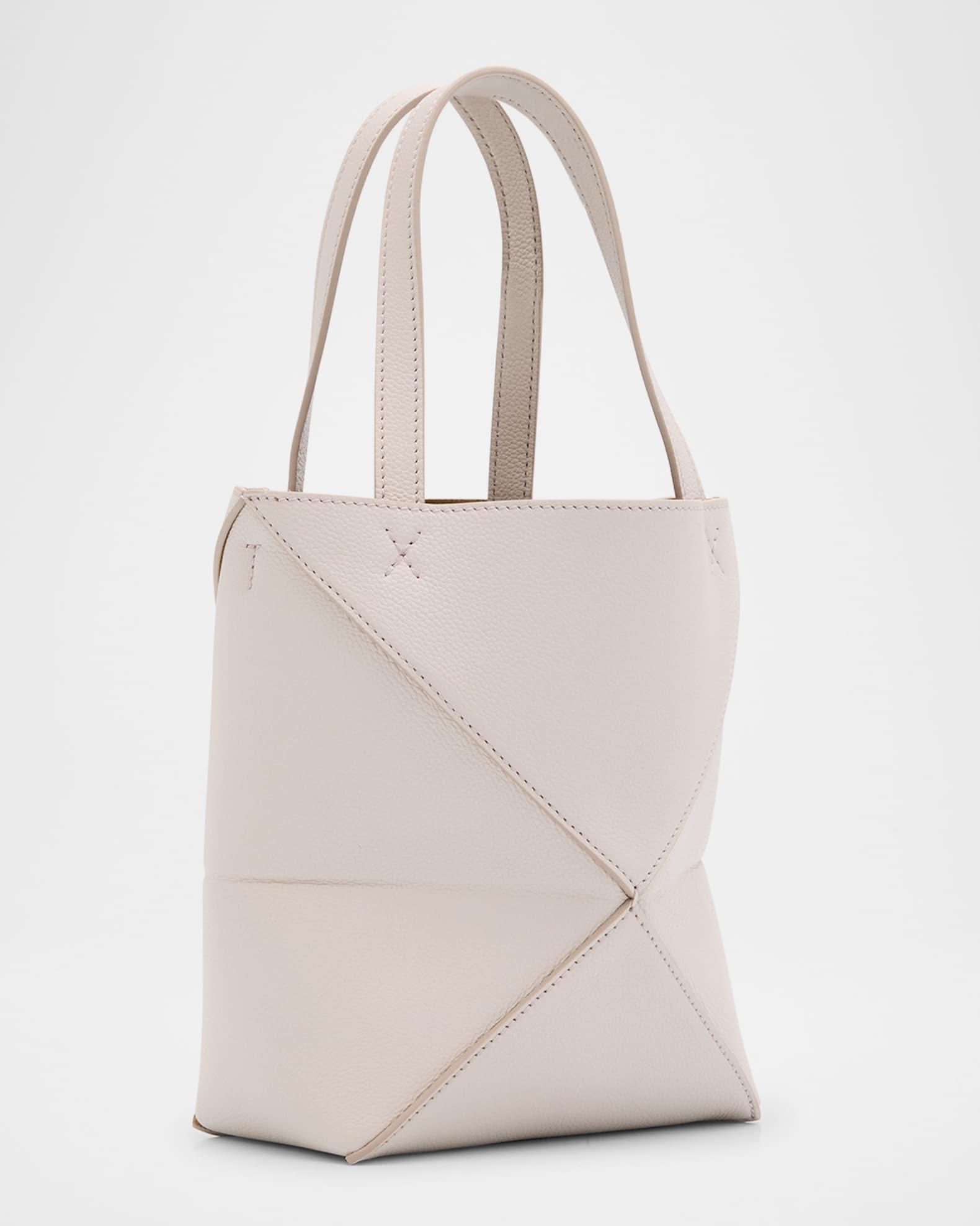 Puzzle Fold Mini Tote Bag in Calf Leather Product Image