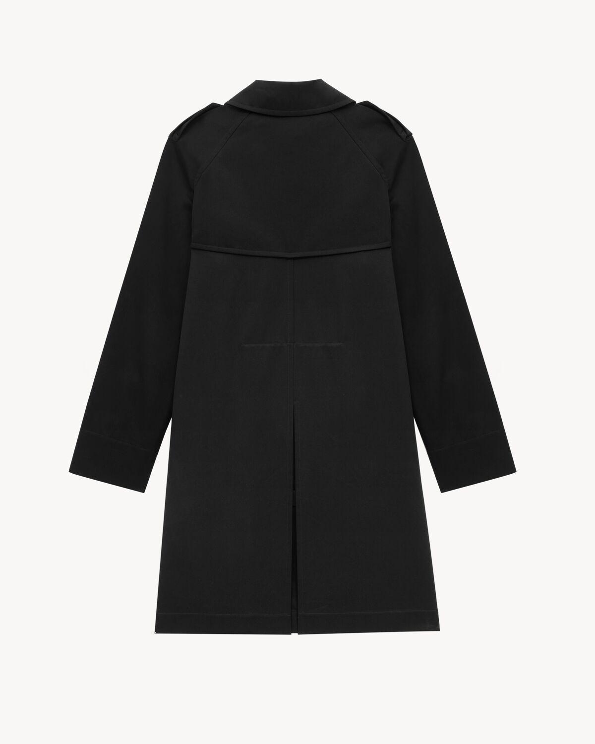 trench coat in cotton gabardine Product Image