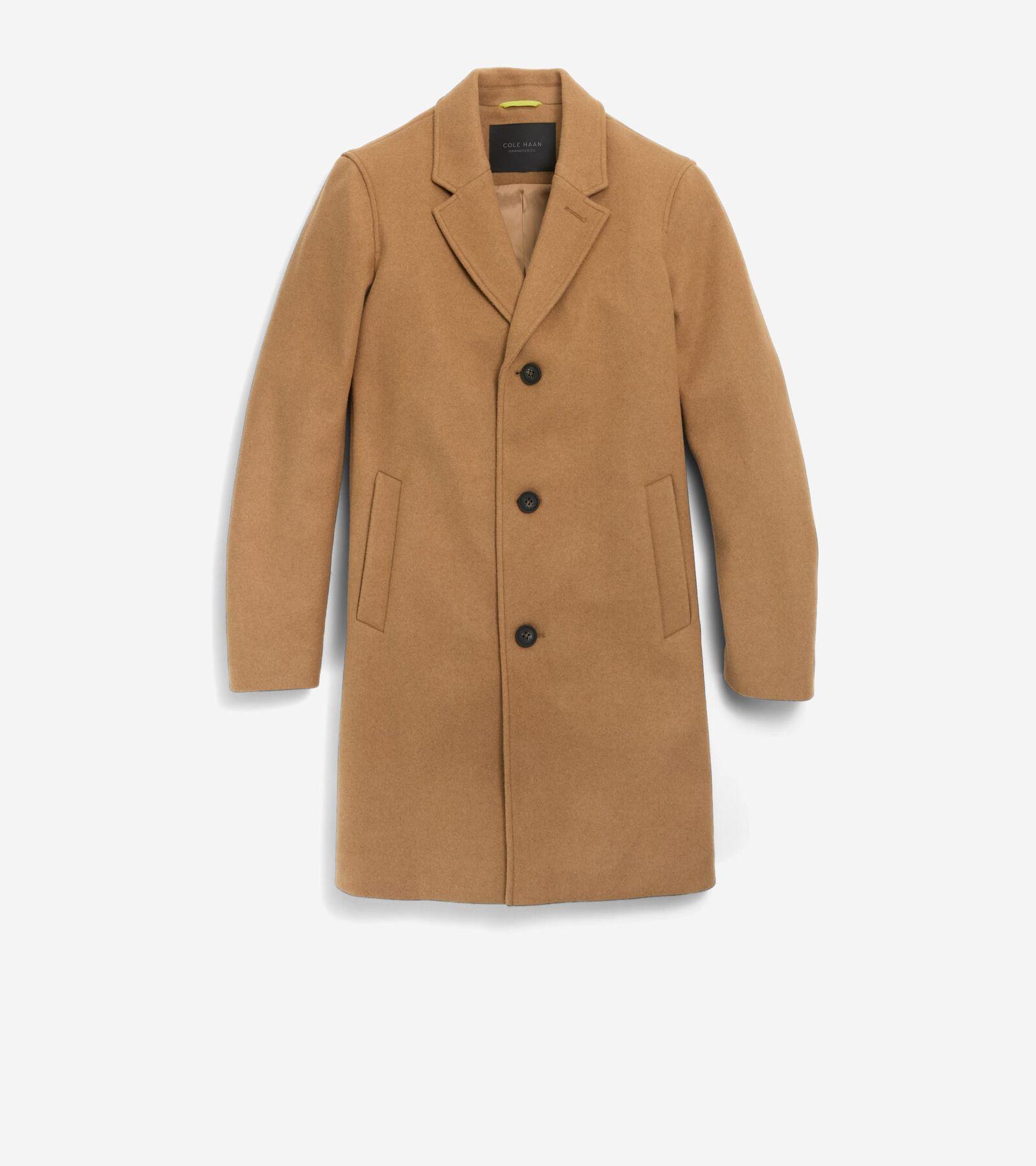 Cole Haan Single-Breasted Top Coat Product Image