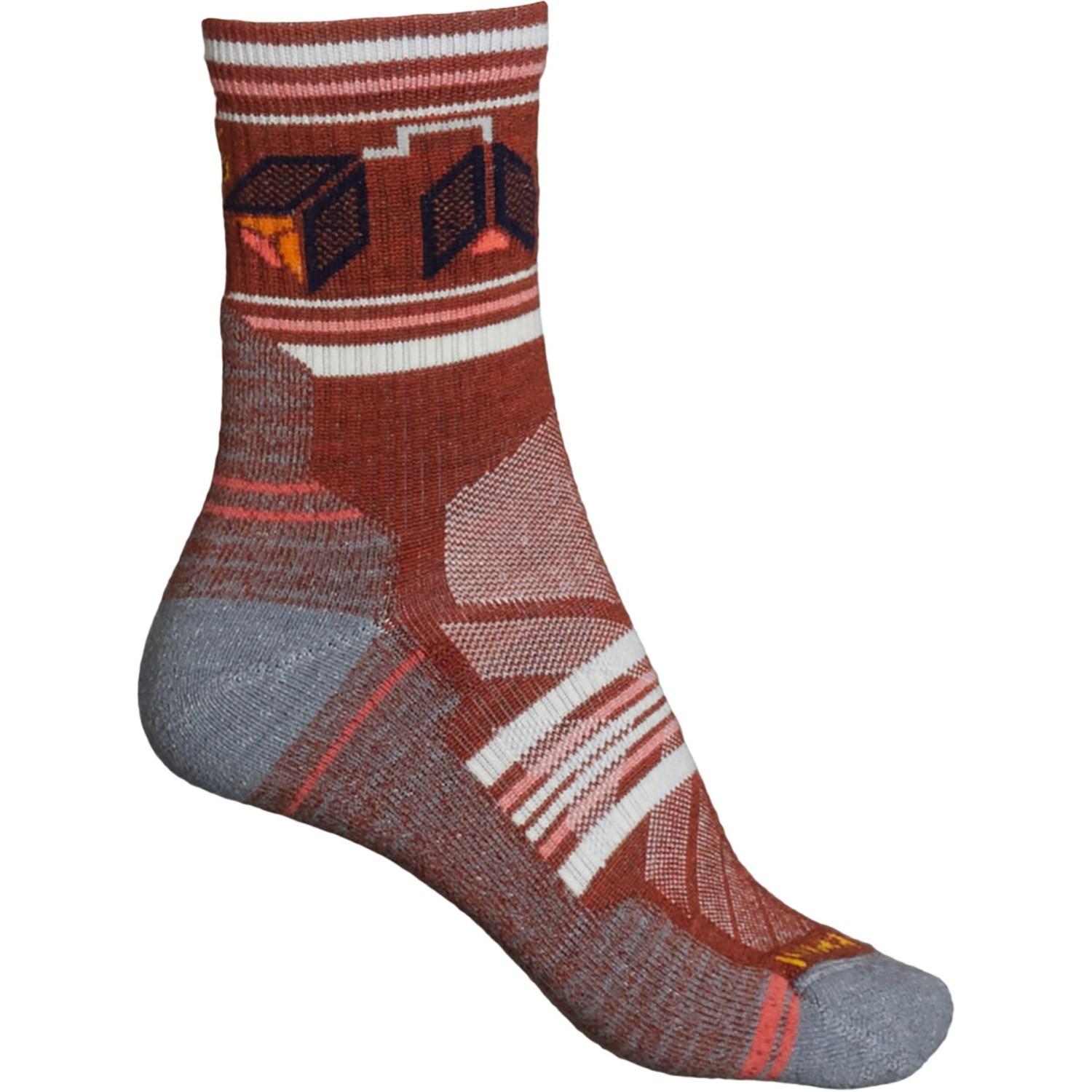 SmartWool Castle Peak Light Cushion Hiking Socks - Merino Wool, Quarter Crew (For Women) Product Image