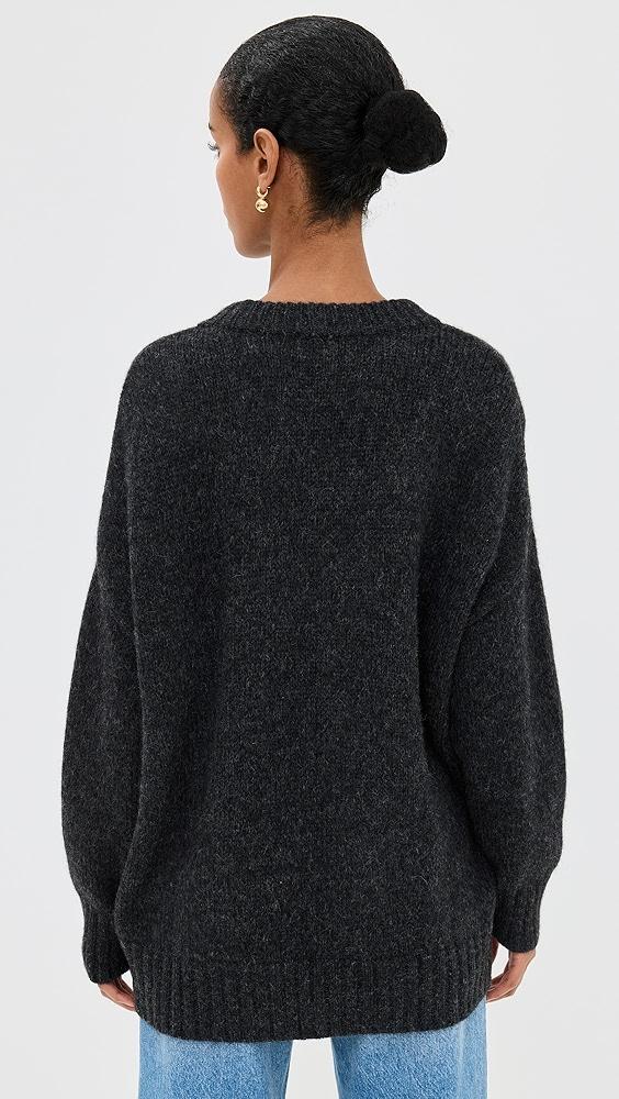 Jenni Kayne Alpaca Cocoon Crew Neck Pullover | Shopbop Product Image
