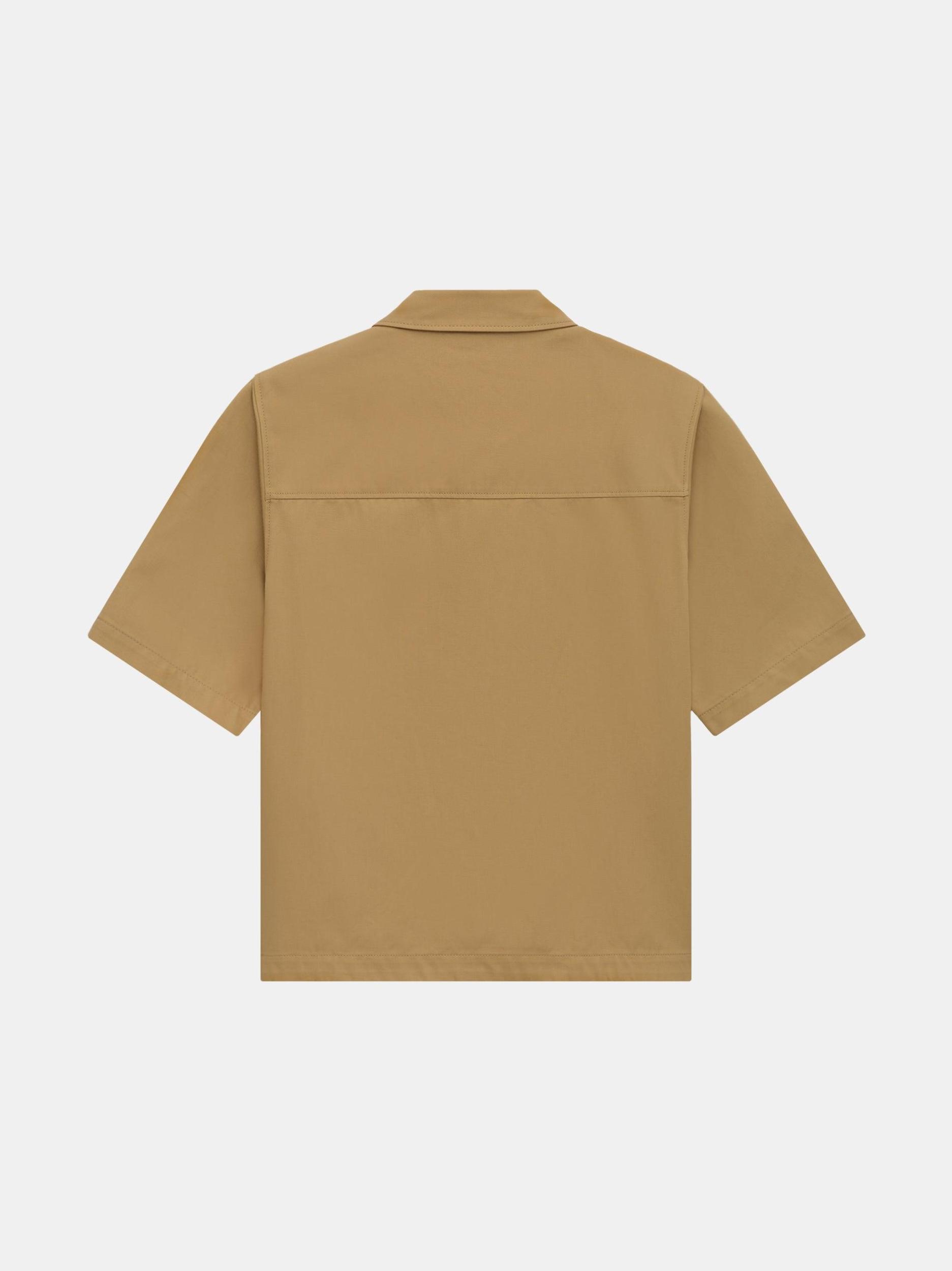 AMIRI ARTS DISTRICT CAMP SHIRT - Sepia Tint Male Product Image