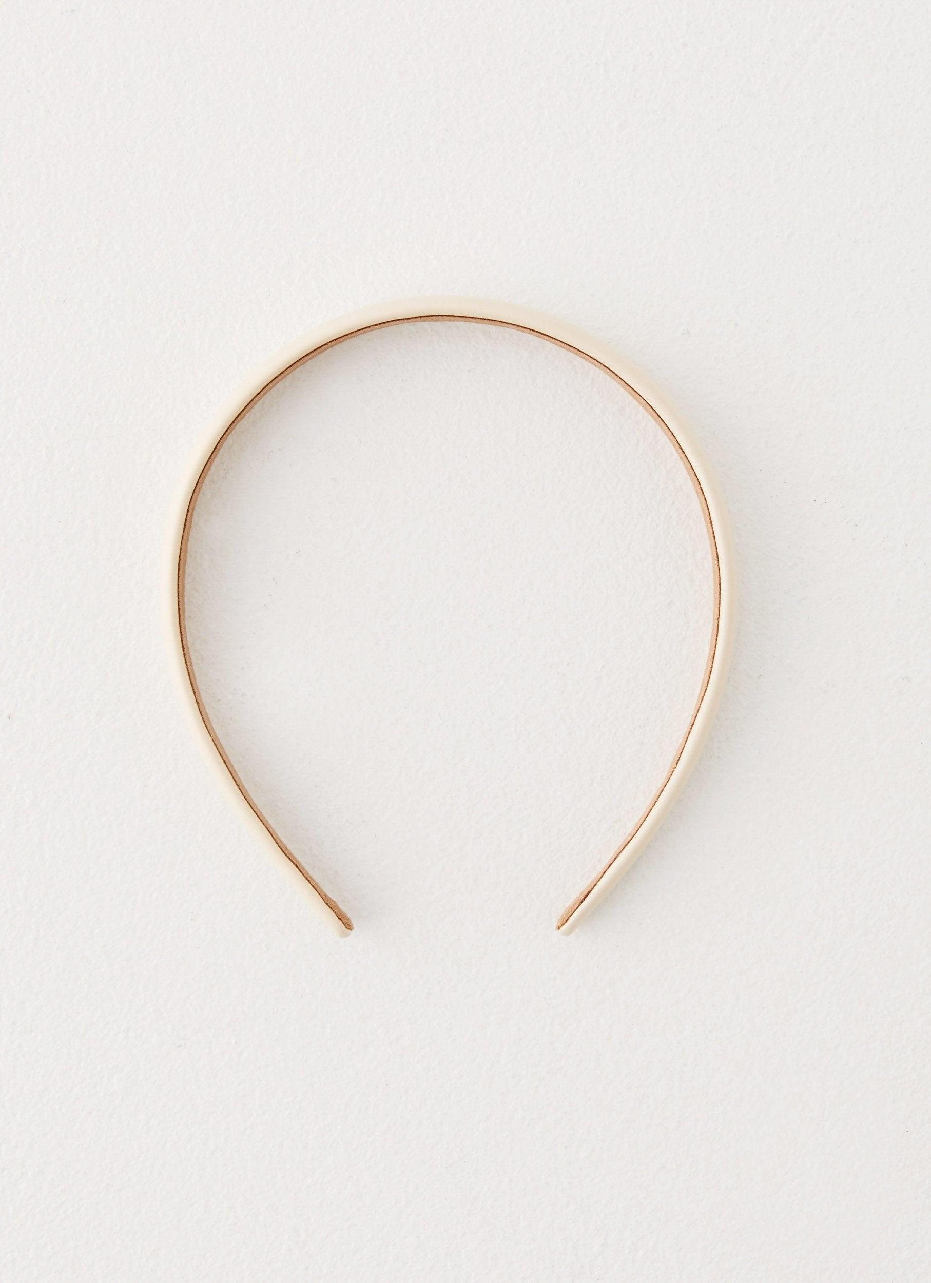 Be Selfish Headband - White Product Image