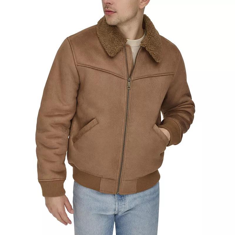 Men's Levi's® Faux Shearling Bomber Jacket, Size: XXL, Tundra Product Image