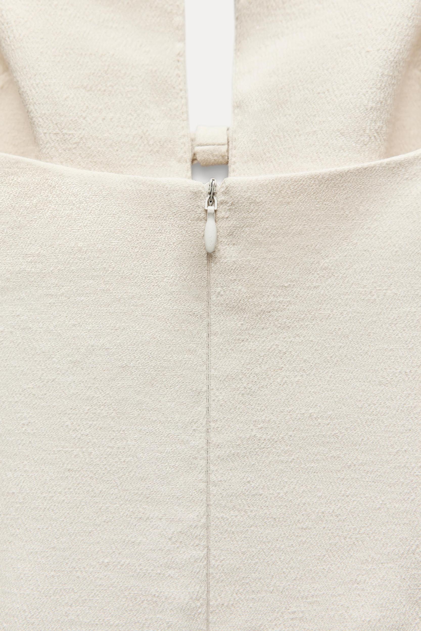 CUT OUT BOWS MIDI DRESS Product Image