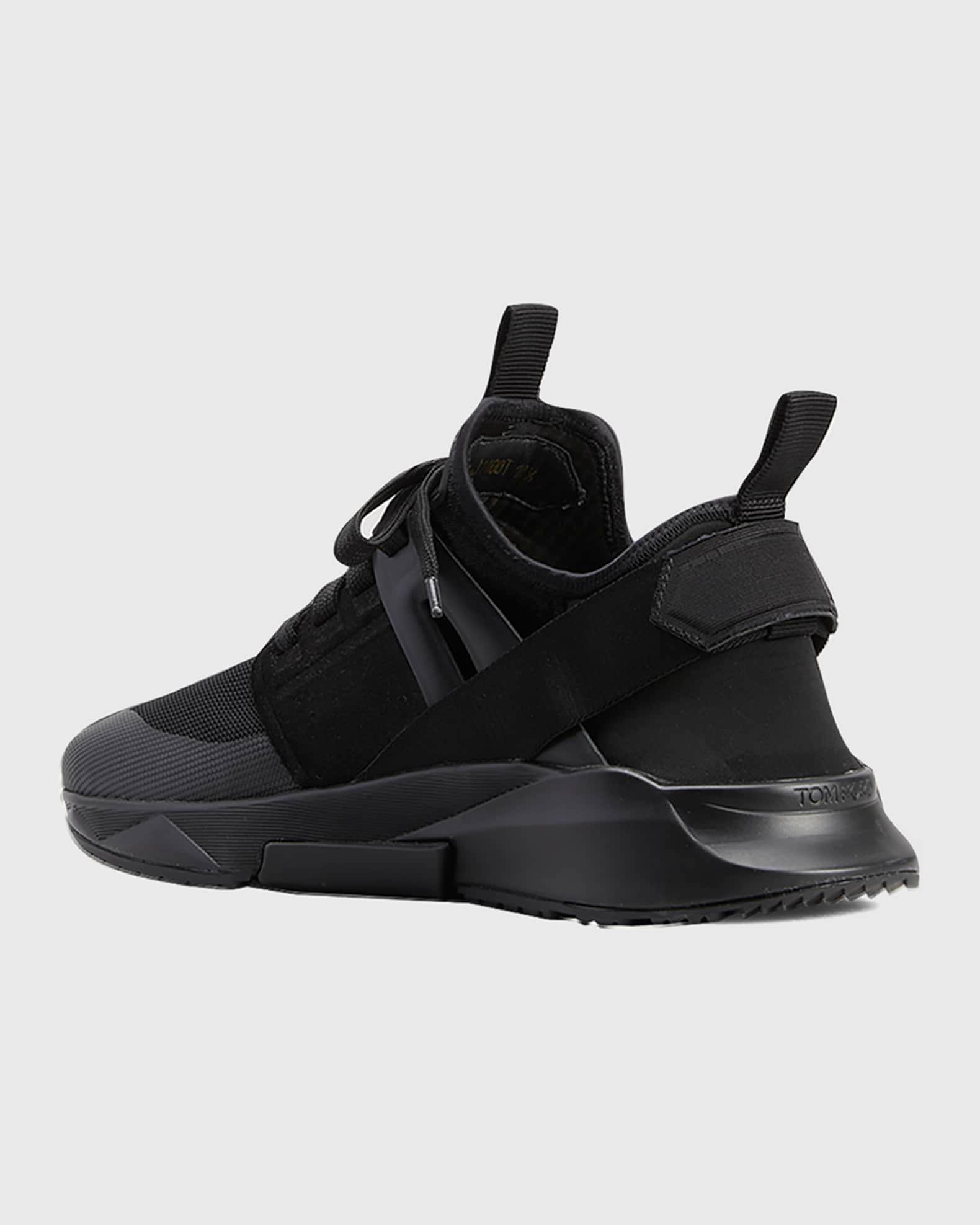 Men's Jago Mesh Leather Heel-Strap Trainer Sneakers Product Image